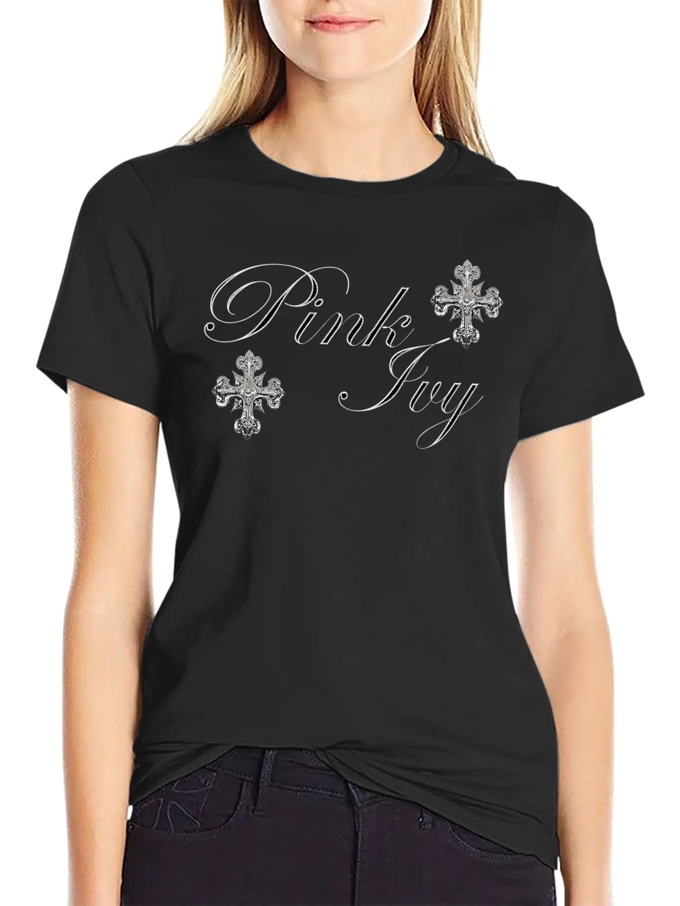 CHROME X PINK IVY Essential Unisex Summer Tee – Soft Cotton Casual Fit