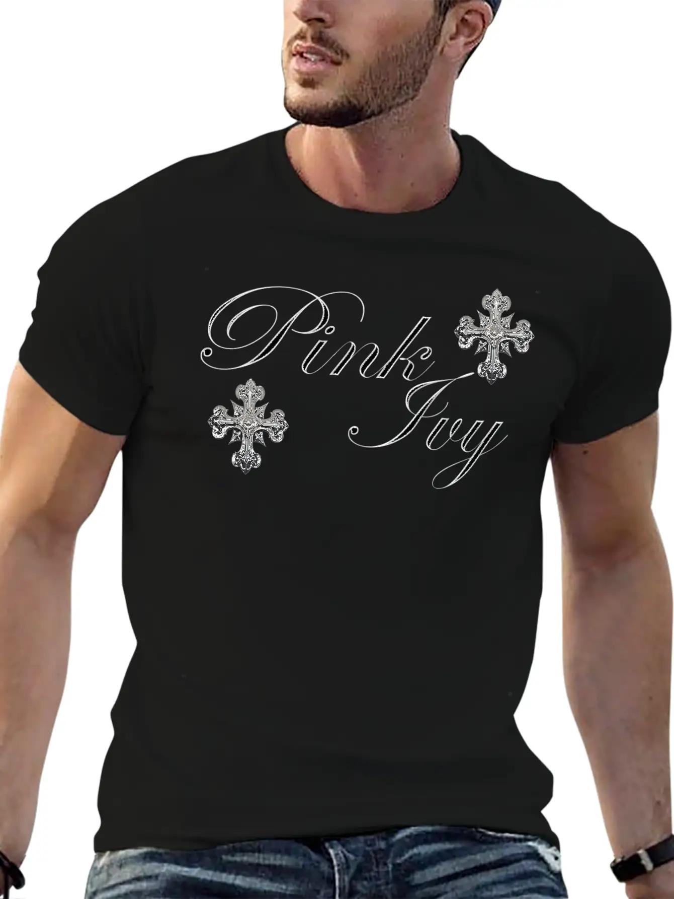CHROME X PINK IVY Essential Unisex Summer Tee – Soft Cotton Casual Fit