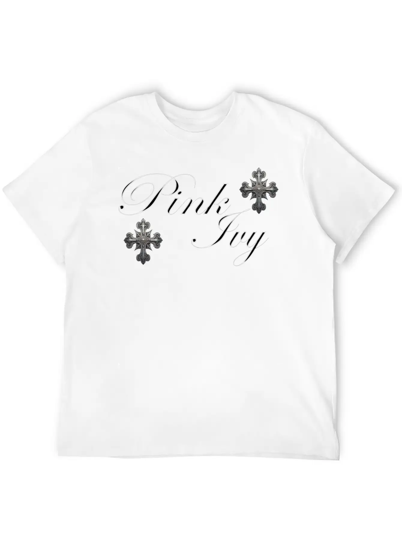 CHROME X PINK IVY Essential Unisex Summer Tee – Soft Cotton Casual Fit