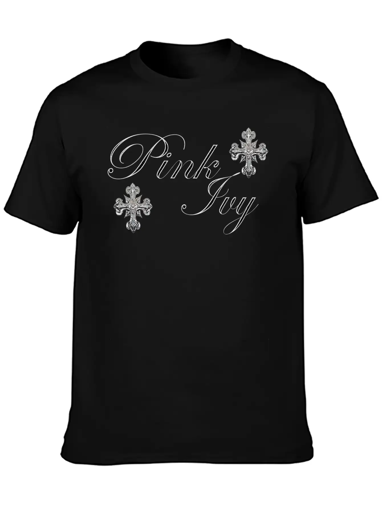 CHROME X PINK IVY Essential Unisex Summer Tee – Soft Cotton Casual Fit