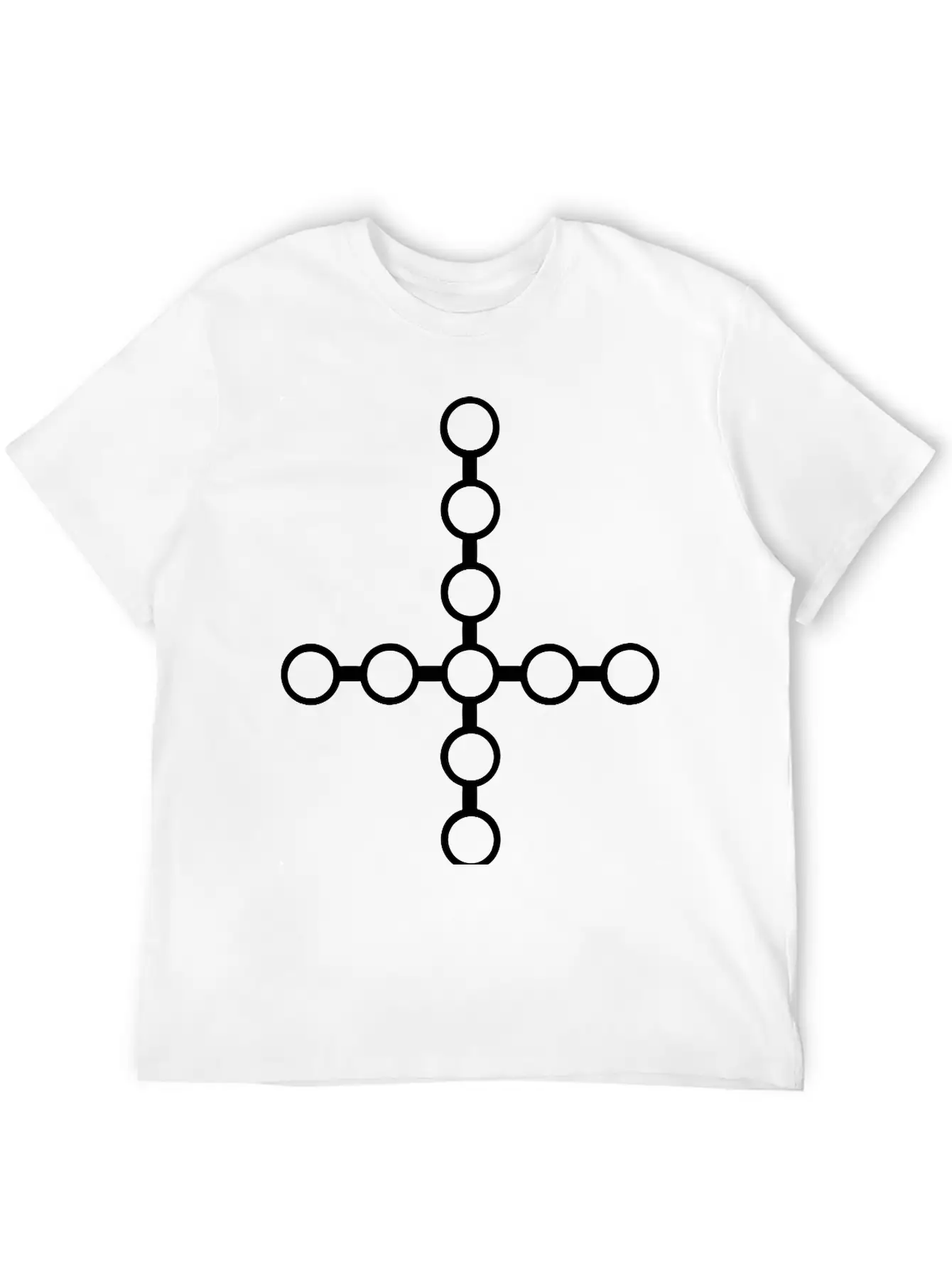 CIRCLE CROSS 1 Unisex Casual T-Shirt – Clean Design For Daily Comfort