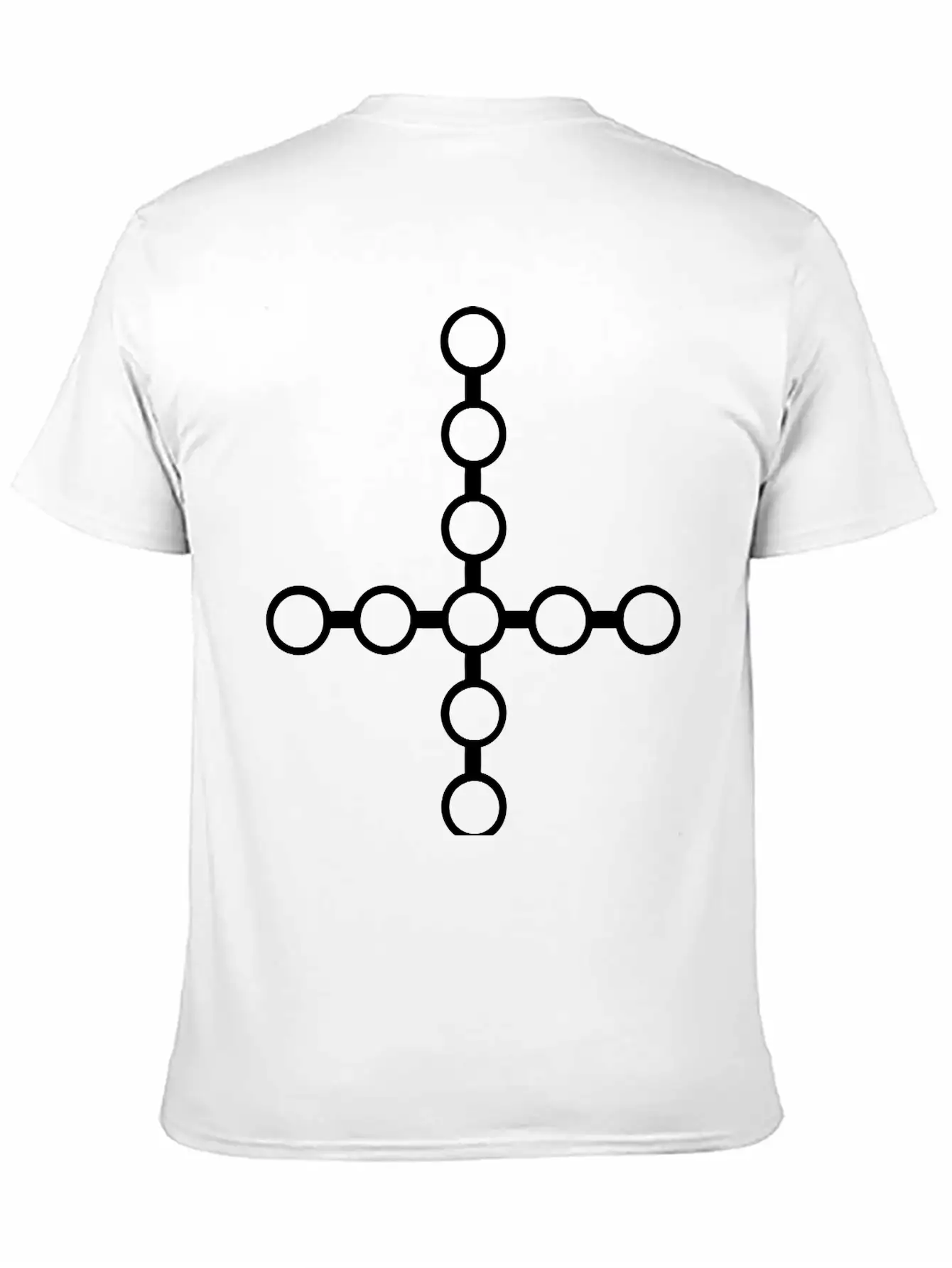 CIRCLE CROSS 1 Unisex Casual T-Shirt – Clean Design For Daily Comfort