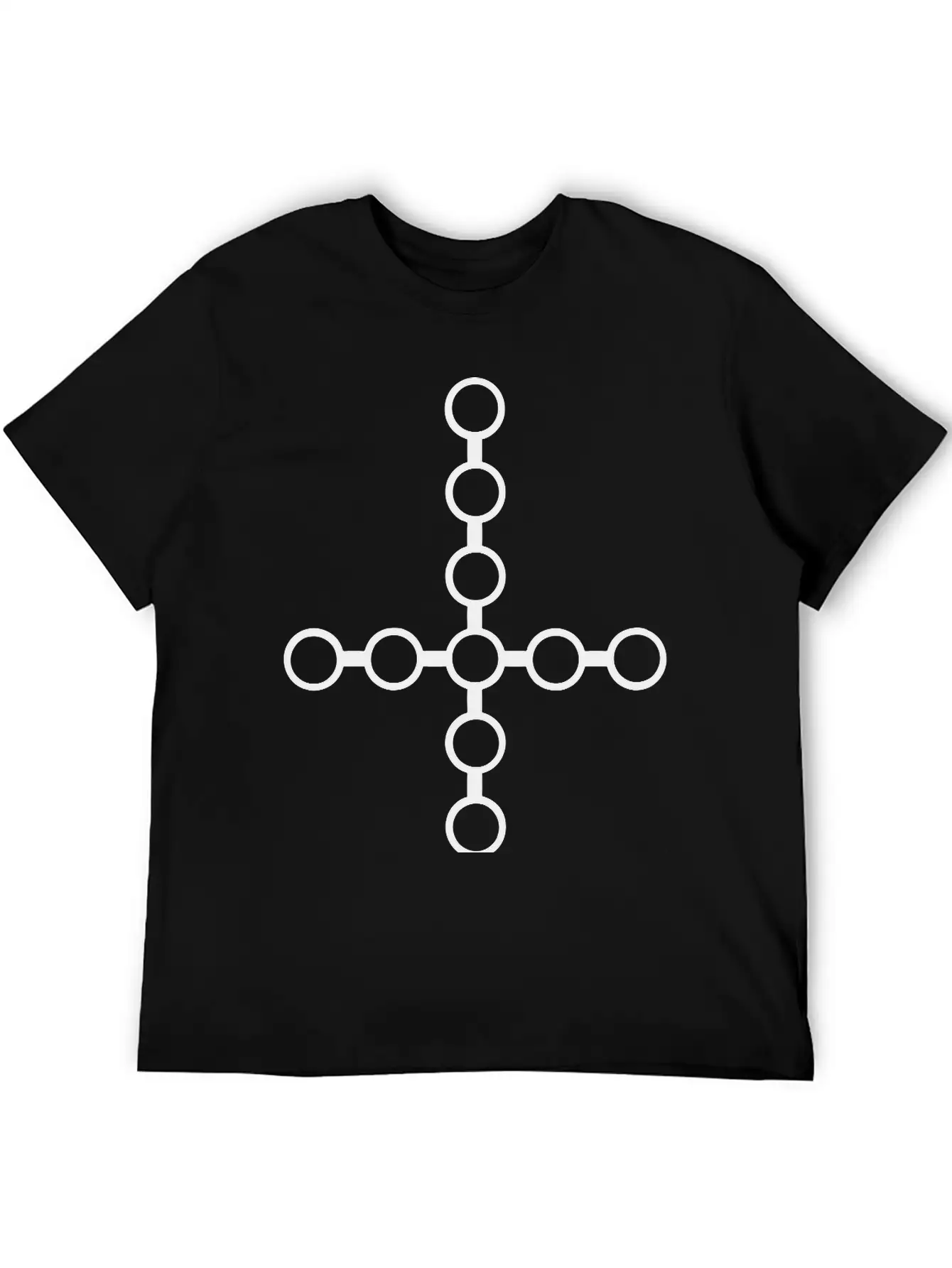 CIRCLE CROSS 1 Unisex Casual T-Shirt – Clean Design For Daily Comfort