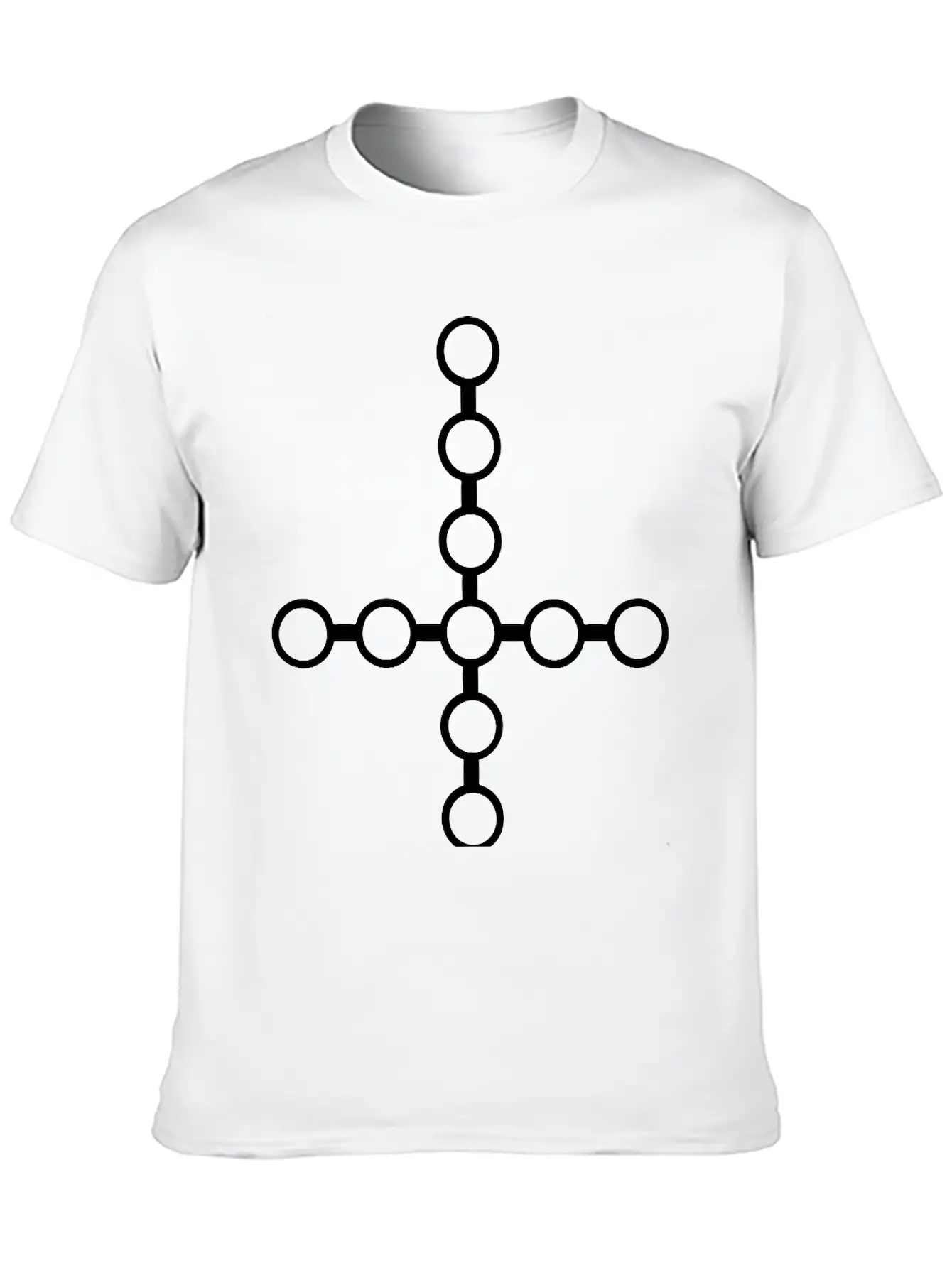 CIRCLE CROSS 1 Unisex Casual T-Shirt – Clean Design For Daily Comfort