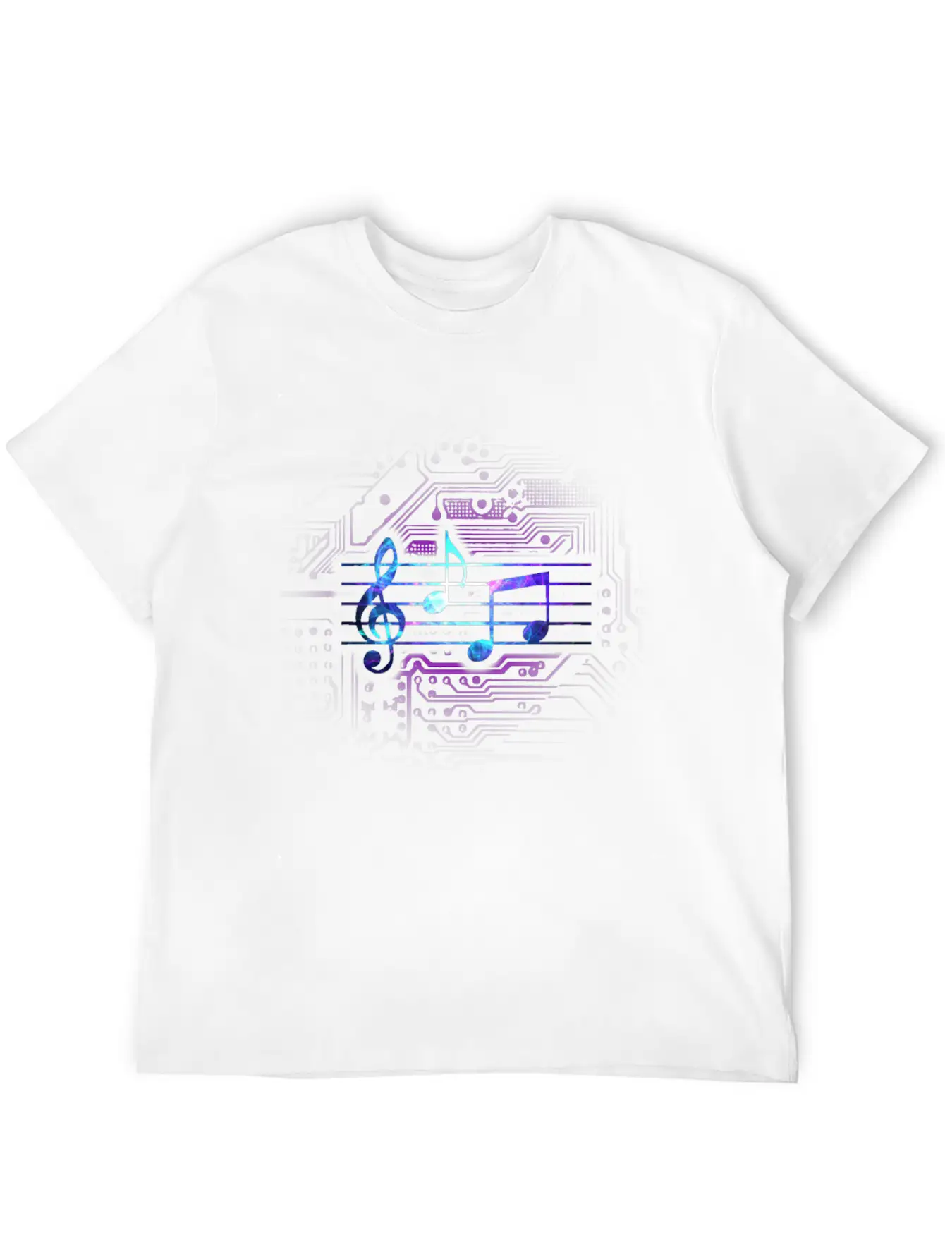 Circuit Notes Basic Graphic T-Shirt – Daily Comfort In Soft Cotton