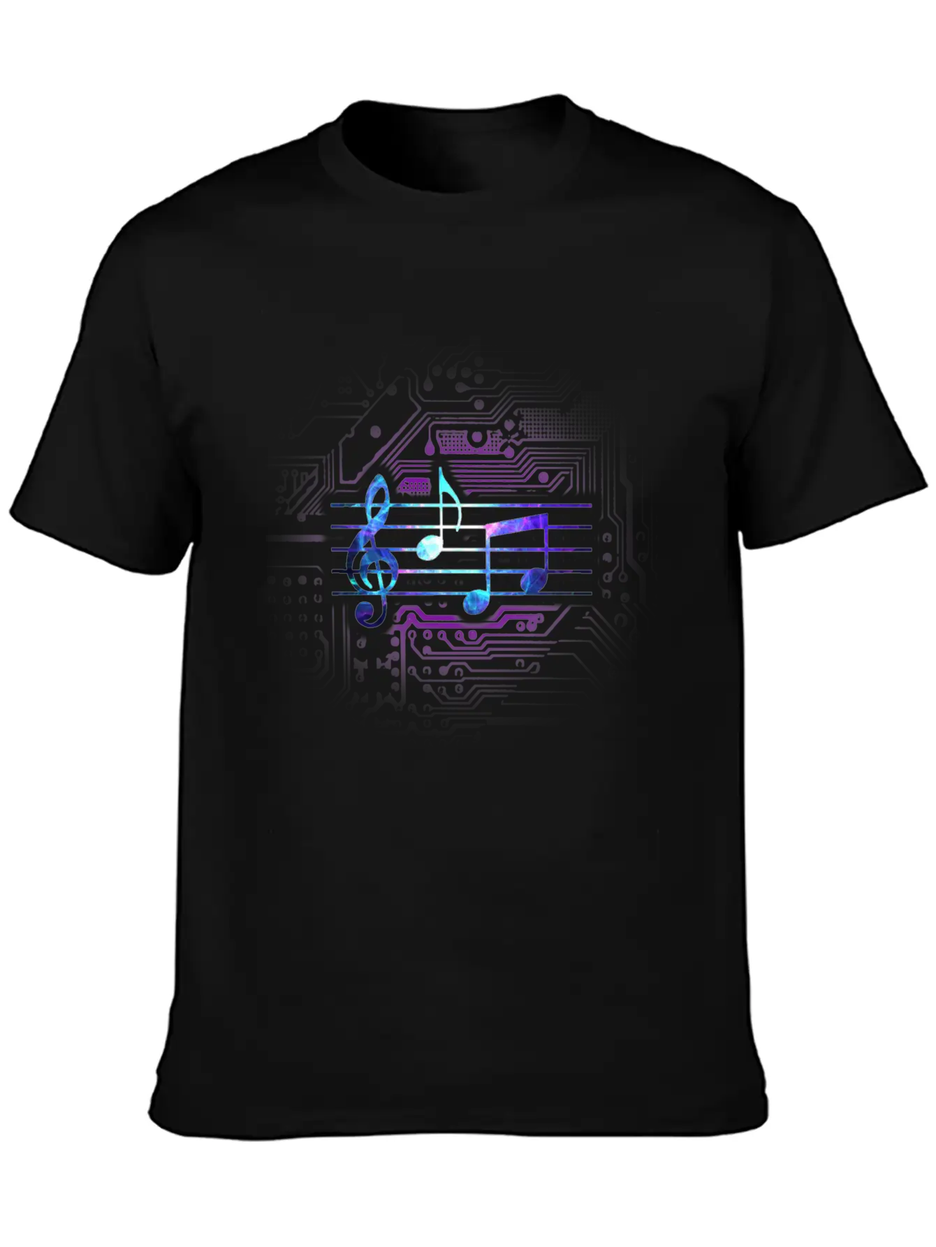 Circuit Notes Basic Graphic T-Shirt – Daily Comfort In Soft Cotton