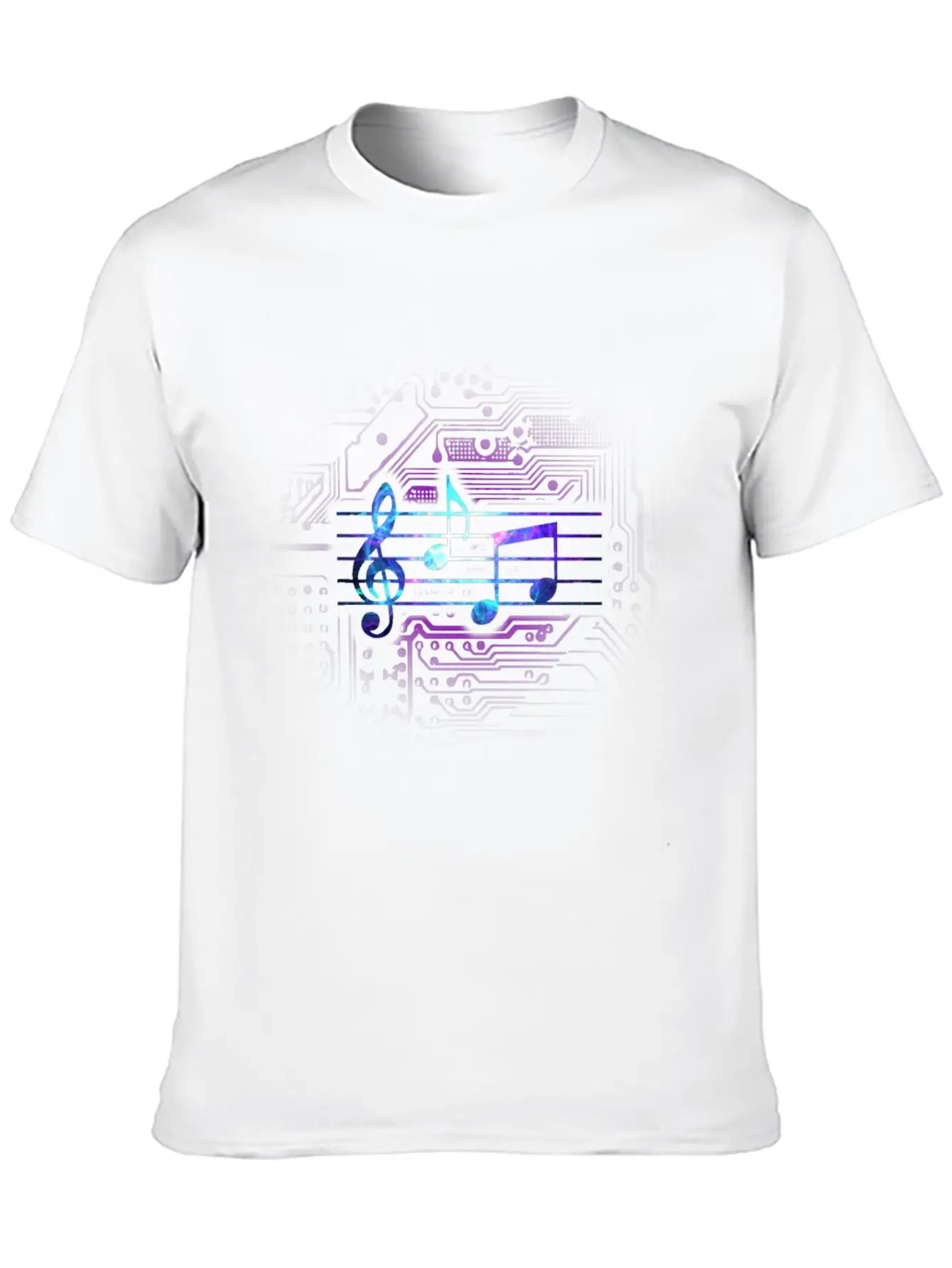 Circuit Notes Basic Graphic T-Shirt – Daily Comfort In Soft Cotton