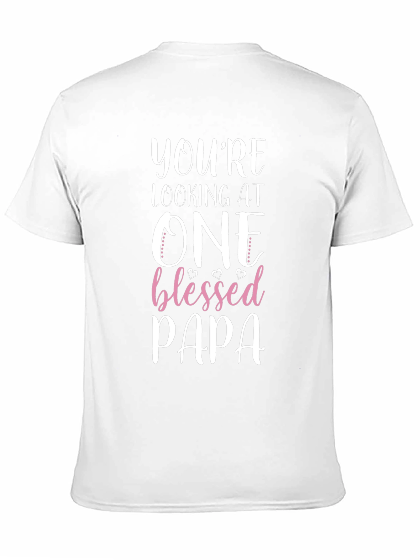Blessed Papa T-Shirt - Fathers Day Gift