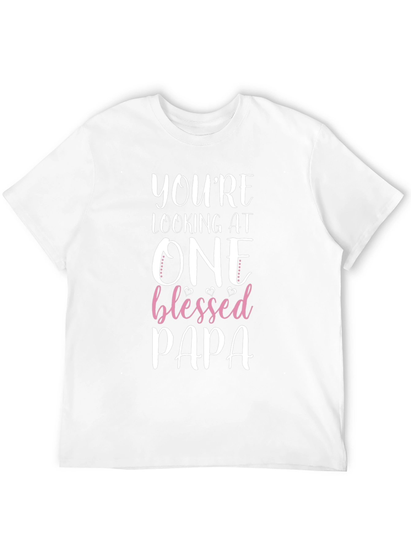 Blessed Papa T-Shirt - Fathers Day Gift
