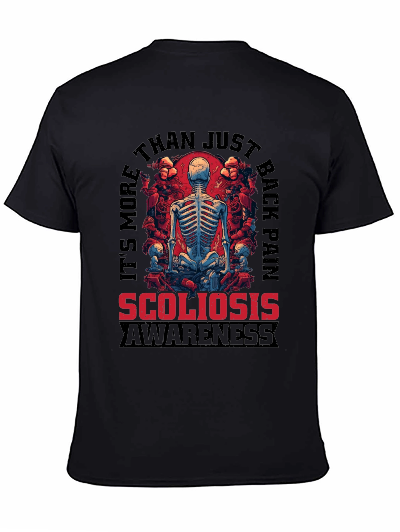 Scoliosis Awareness T-Shirt: Back Pain Support