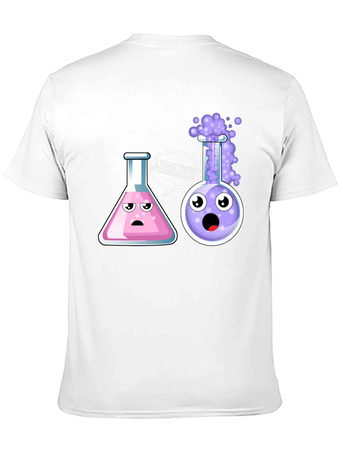 Funny Chemistry T-Shirt: Overreacting Science Tee