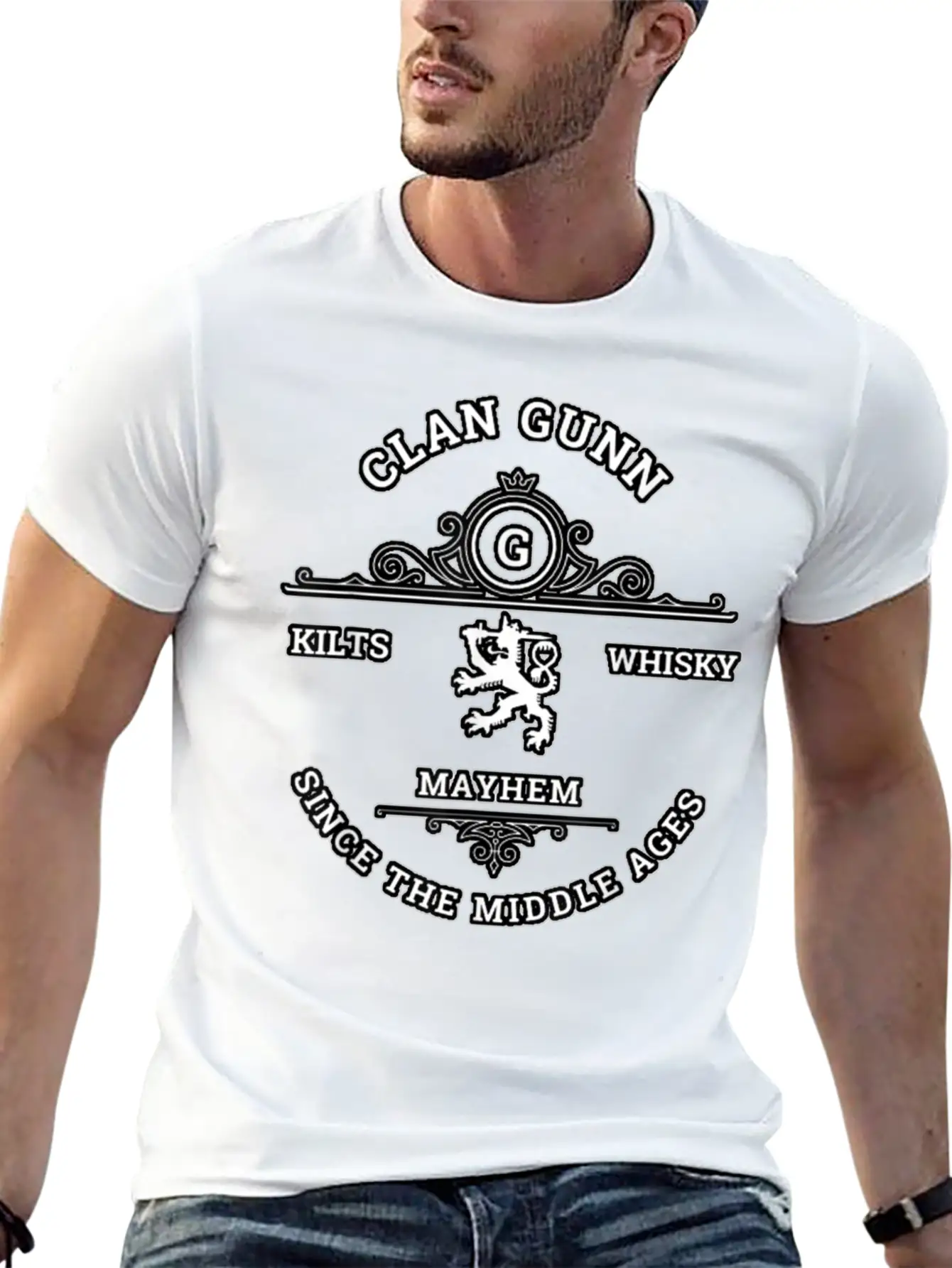 Clan Scottish Highland Games Stylish Everyday T-Shirt – Unisex Basic Cotton Tee