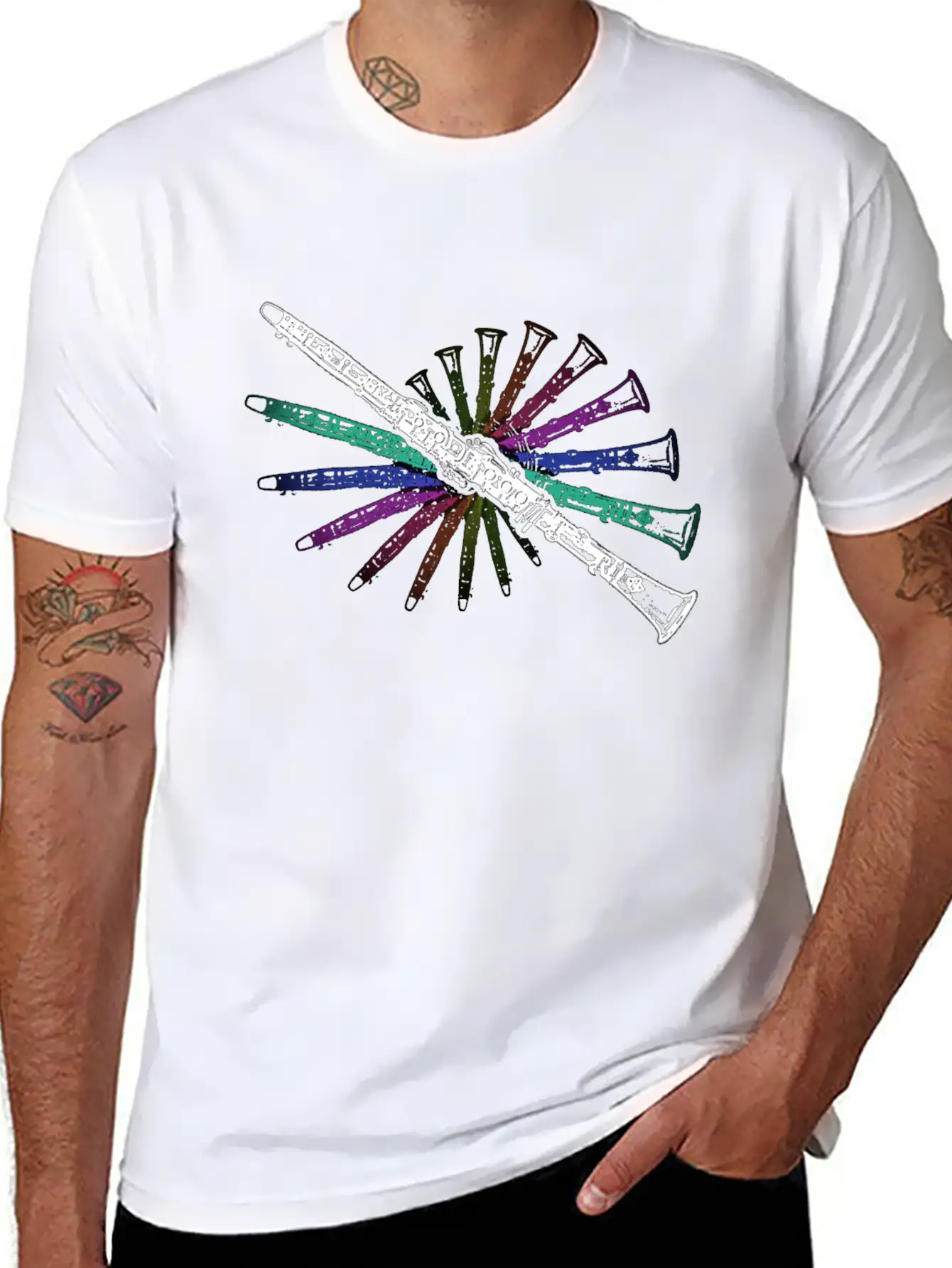 Clarinet Stylish Everyday T-Shirt – Unisex Basic Cotton Tee