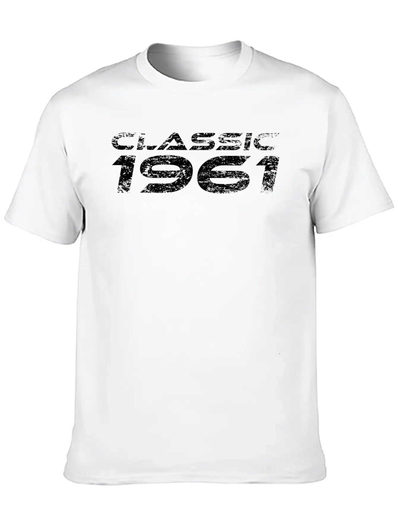 Classic 1961 Comfortable Minimalist Graphic Tee – Summer Style Essential