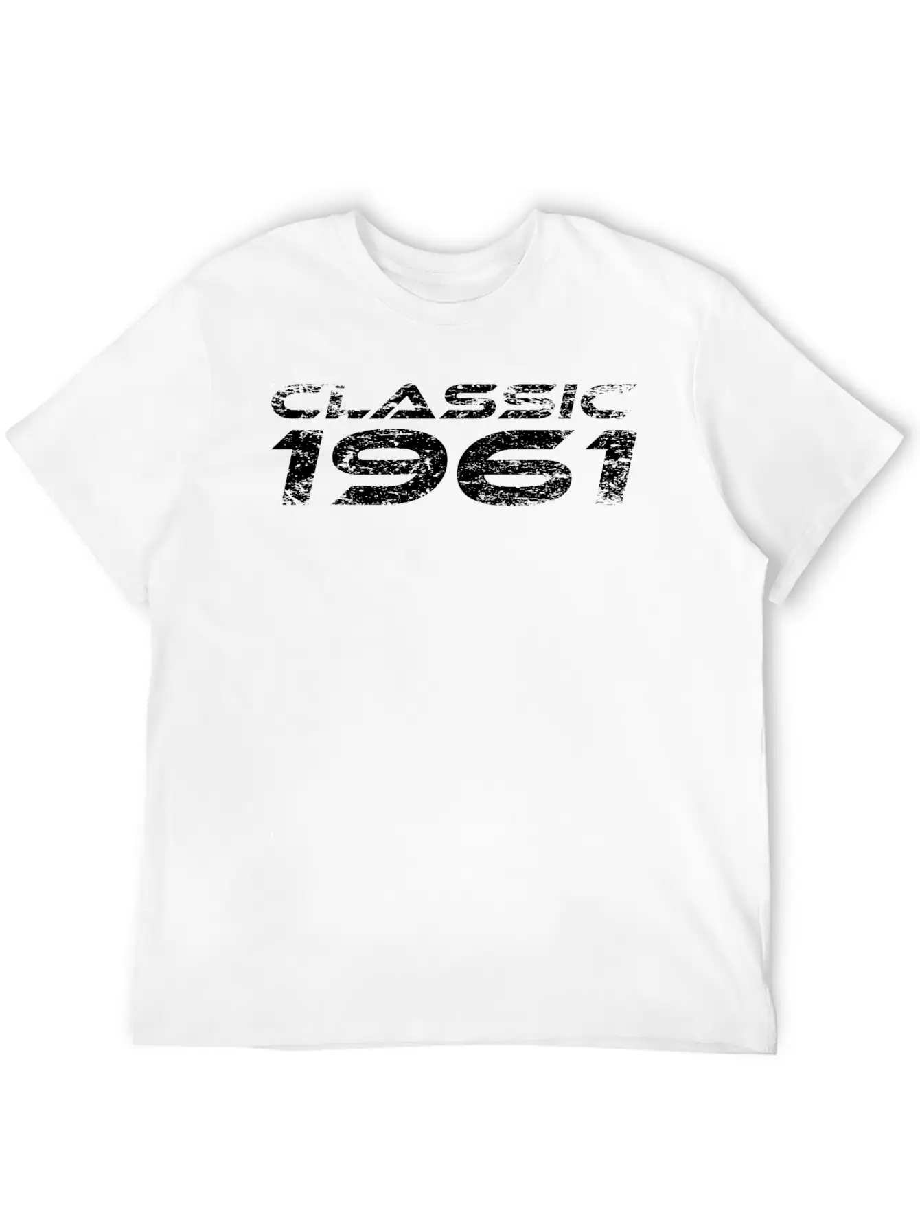 Classic 1961 Comfortable Minimalist Graphic Tee – Summer Style Essential