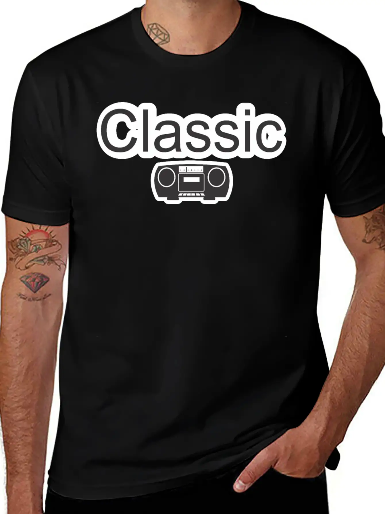 CLASSIC Basic Graphic T-Shirt – Daily Comfort In Soft Cotton