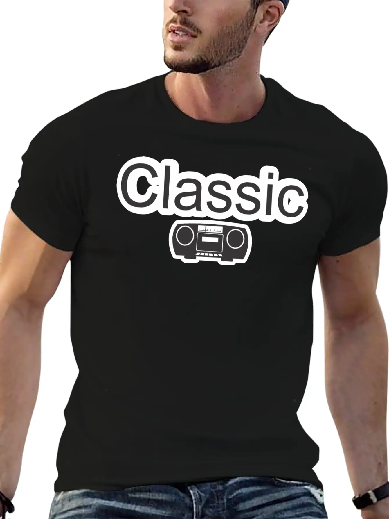 CLASSIC Basic Graphic T-Shirt – Daily Comfort In Soft Cotton