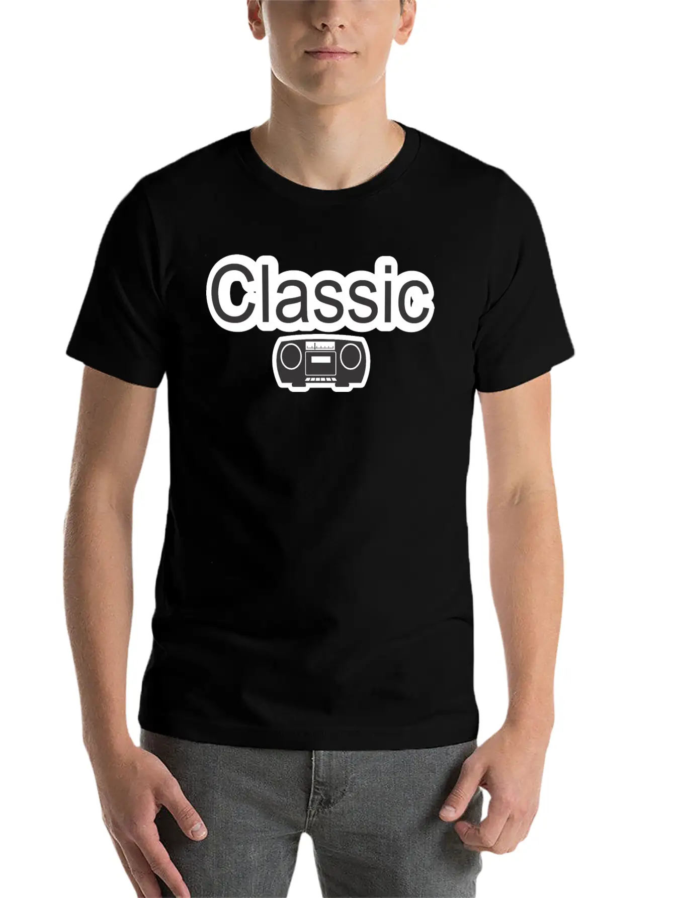 CLASSIC Basic Graphic T-Shirt – Daily Comfort In Soft Cotton