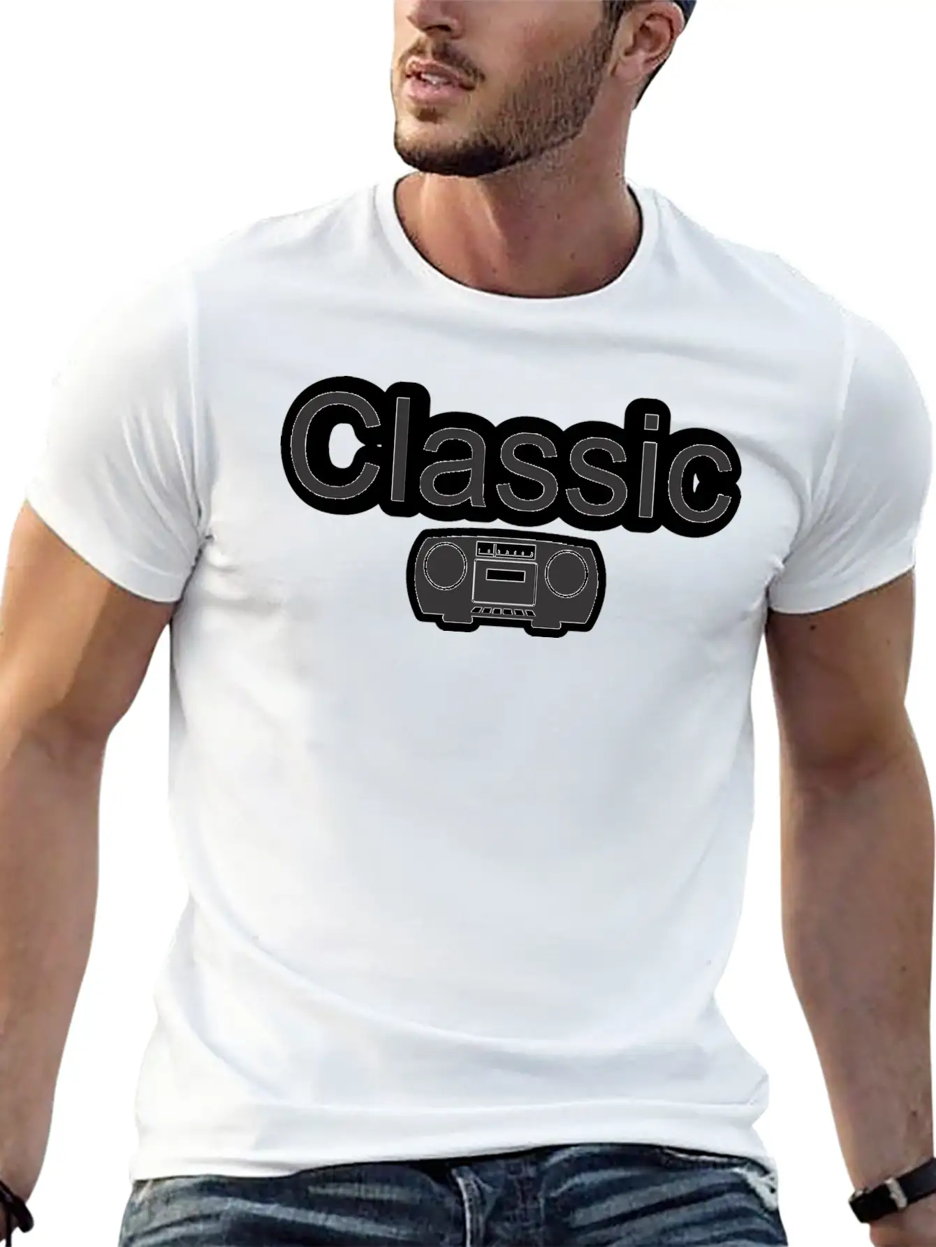 CLASSIC Basic Graphic T-Shirt – Daily Comfort In Soft Cotton