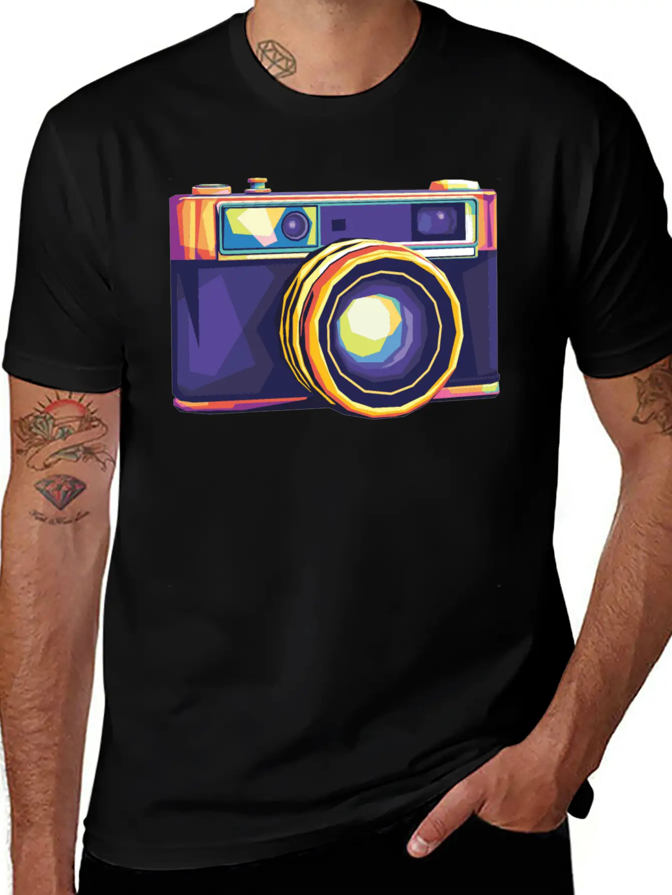 Classic Camera Timeless Short Sleeve Tee – Comfy And Minimalist Design