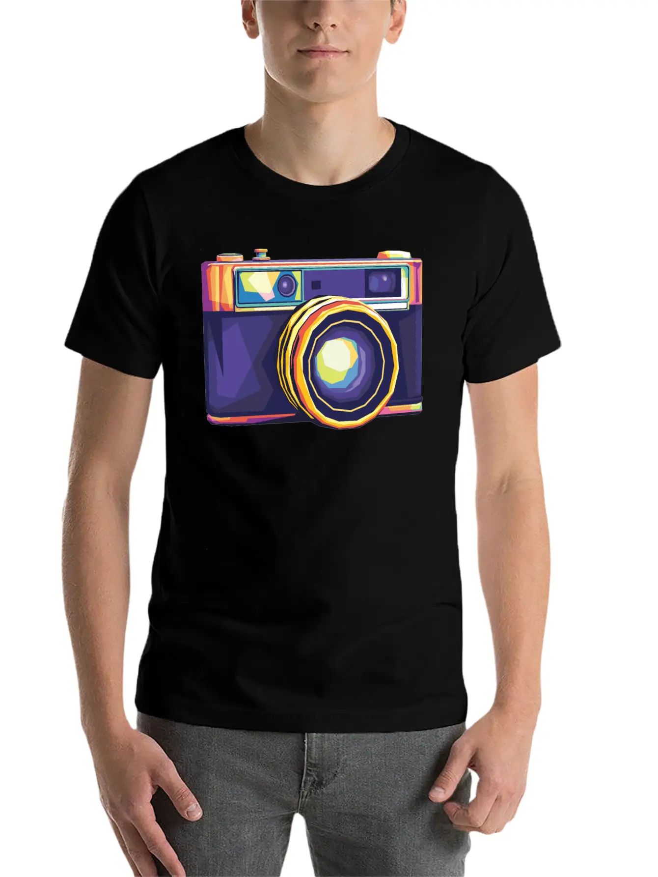 Classic Camera Timeless Short Sleeve Tee – Comfy And Minimalist Design