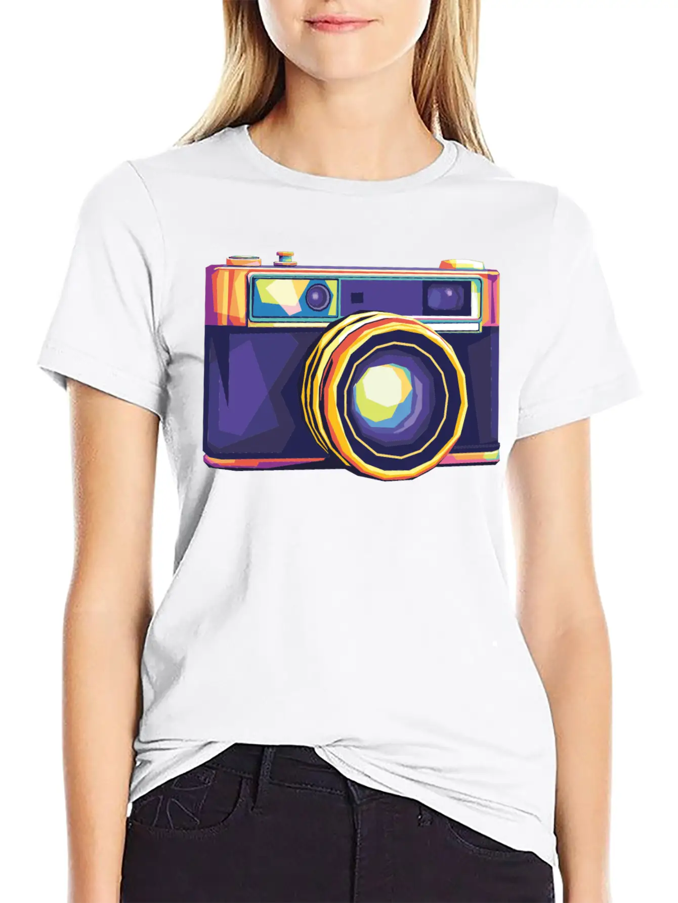 Classic Camera Timeless Short Sleeve Tee – Comfy And Minimalist Design