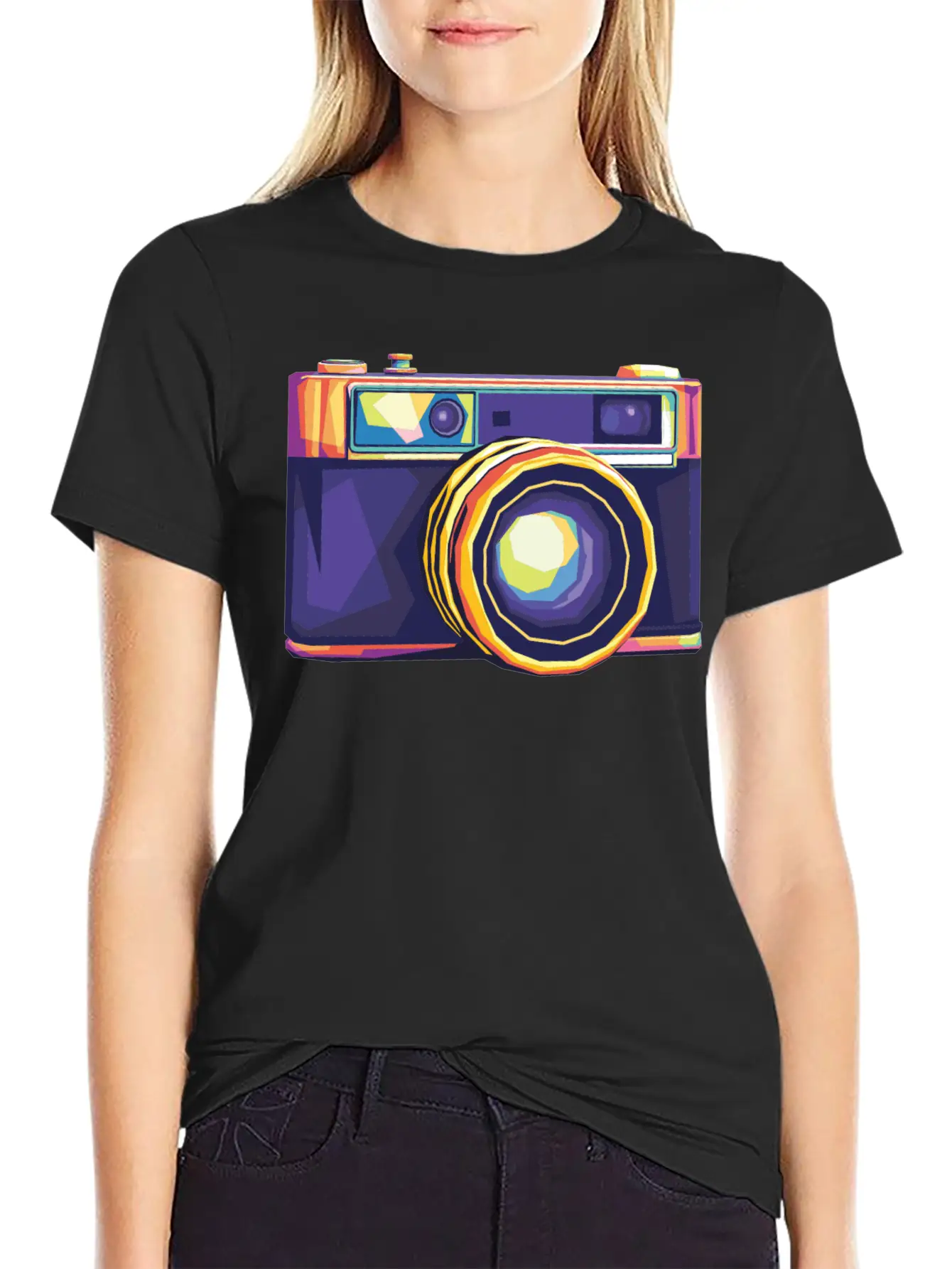 Classic Camera Timeless Short Sleeve Tee – Comfy And Minimalist Design