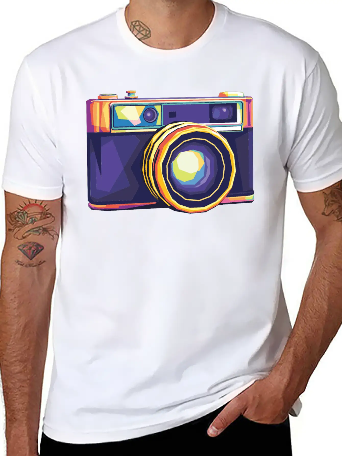 Classic Camera Timeless Short Sleeve Tee – Comfy And Minimalist Design