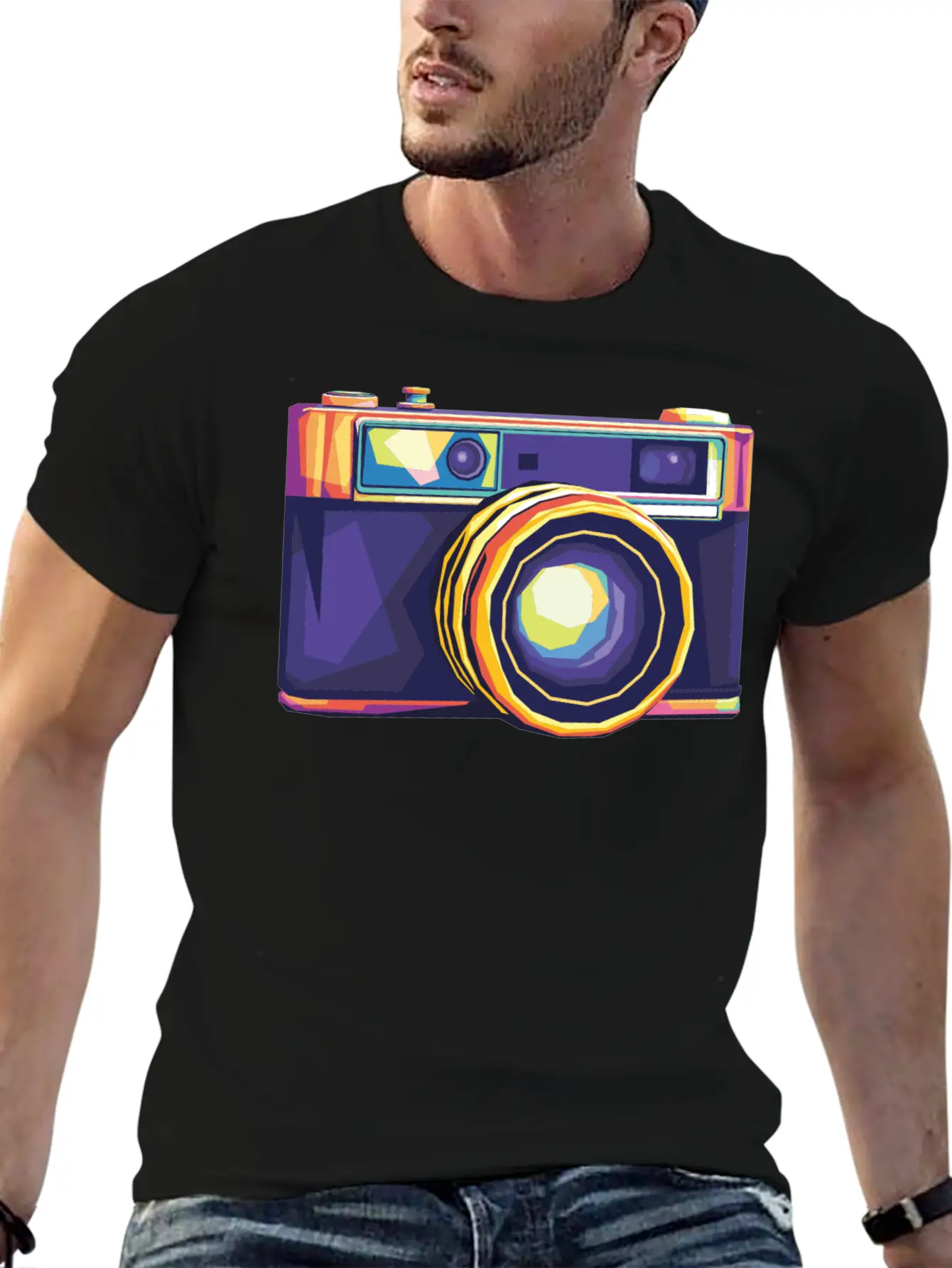 Classic Camera Timeless Short Sleeve Tee – Comfy And Minimalist Design