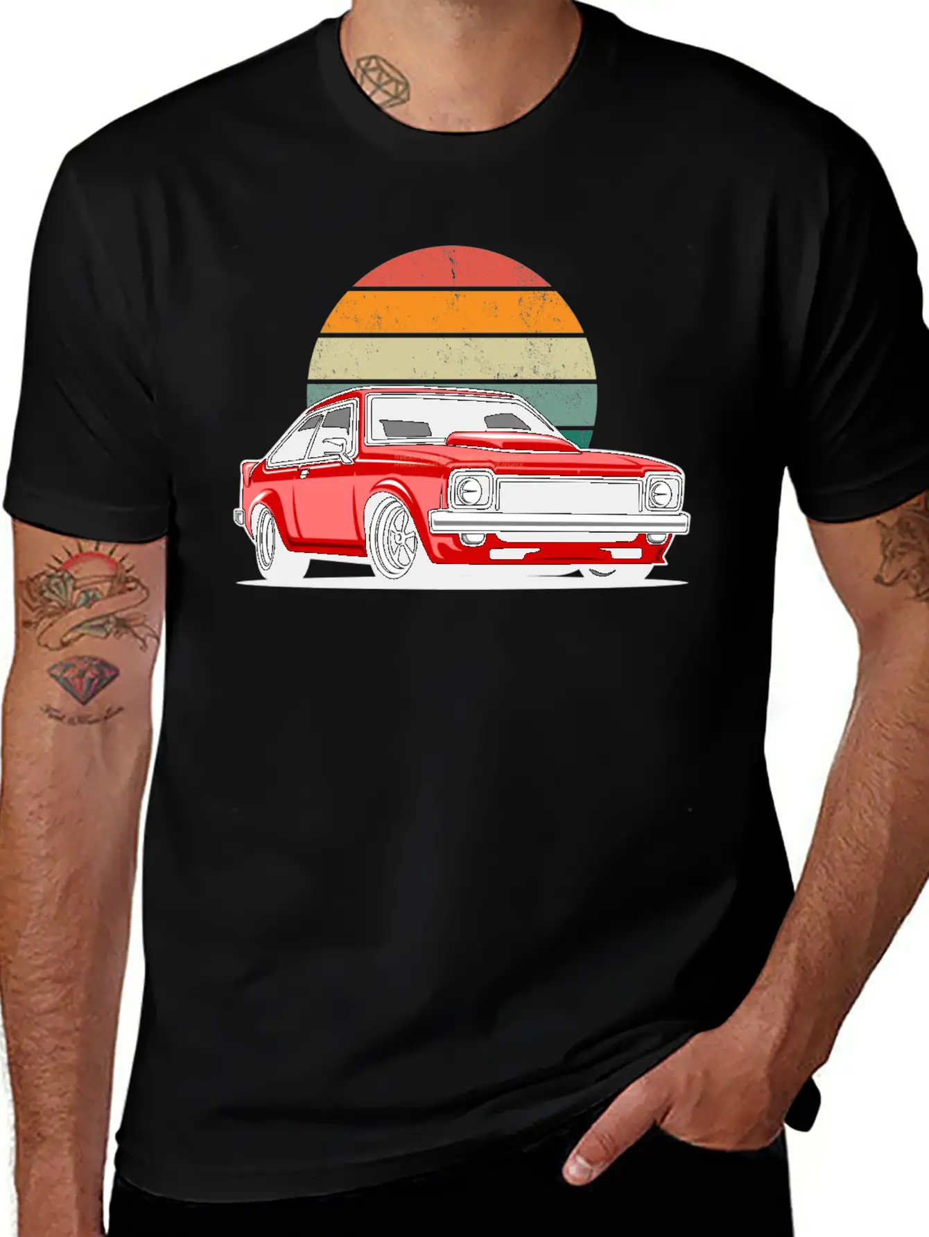 Classic Car Stylish Everyday T-Shirt – Unisex Basic Cotton Tee