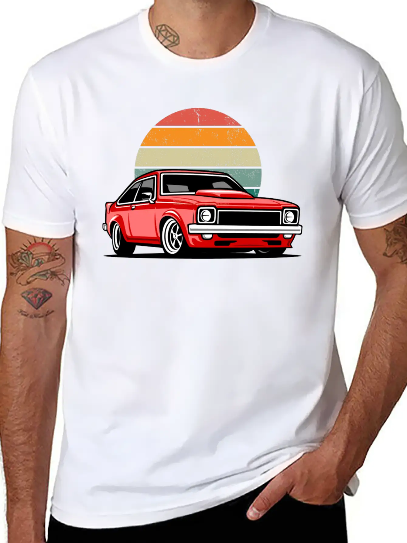 Classic Car Stylish Everyday T-Shirt – Unisex Basic Cotton Tee