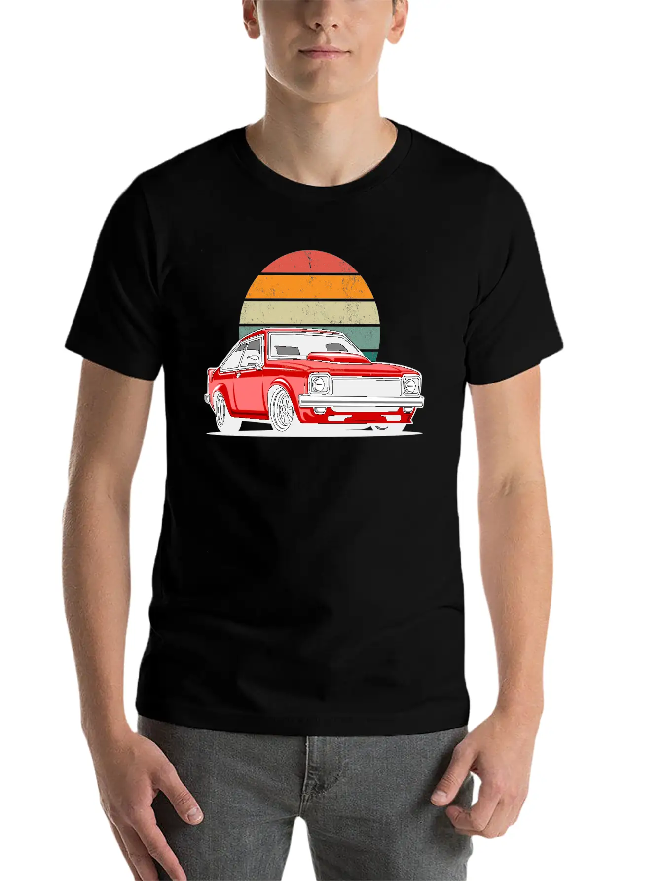 Classic Car Stylish Everyday T-Shirt – Unisex Basic Cotton Tee