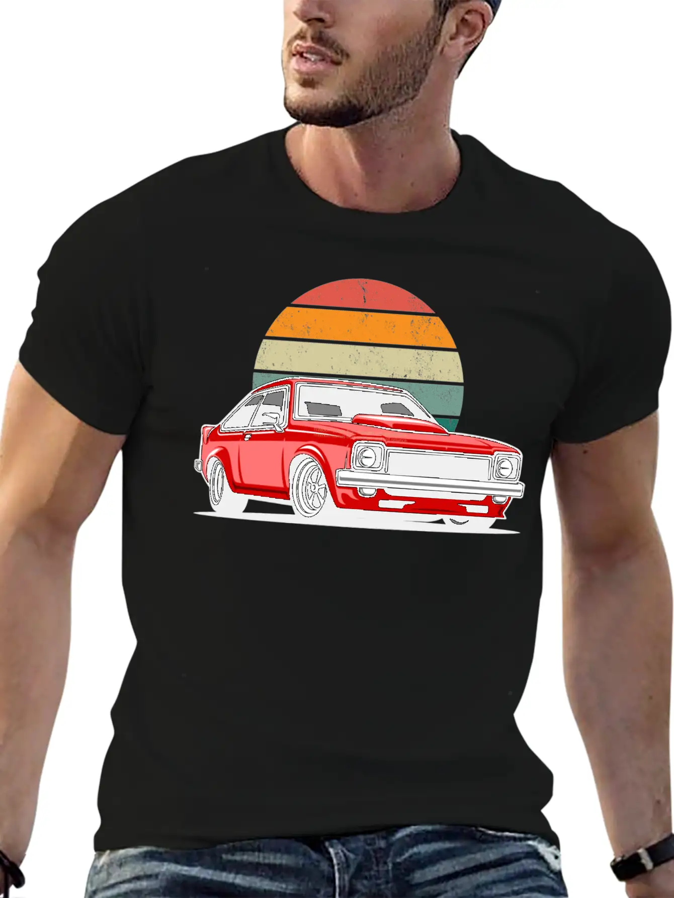 Classic Car Stylish Everyday T-Shirt – Unisex Basic Cotton Tee