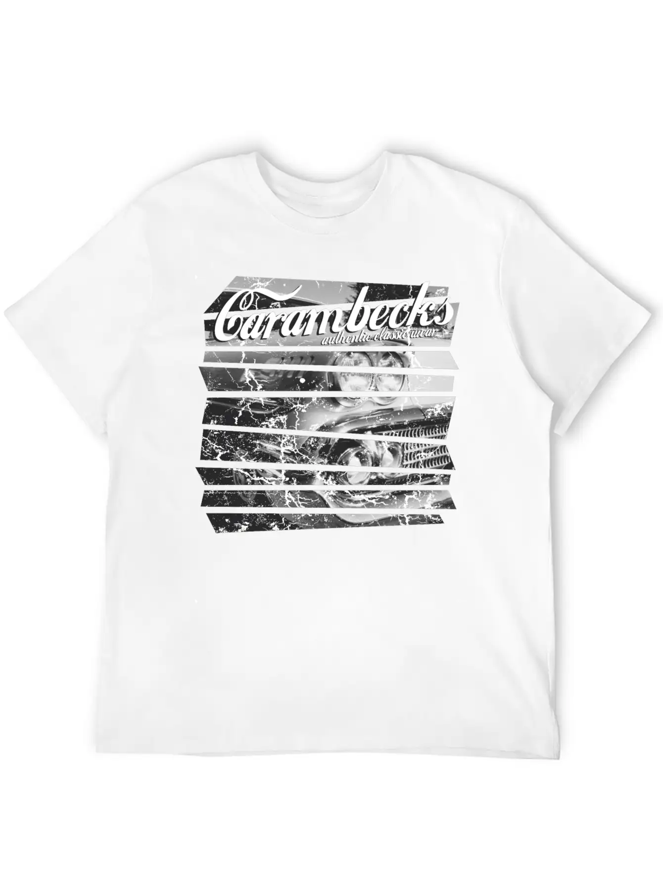 Classic Car Unisex Short Sleeve Soft Cotton T-Shirt – Casual Everyday Wear