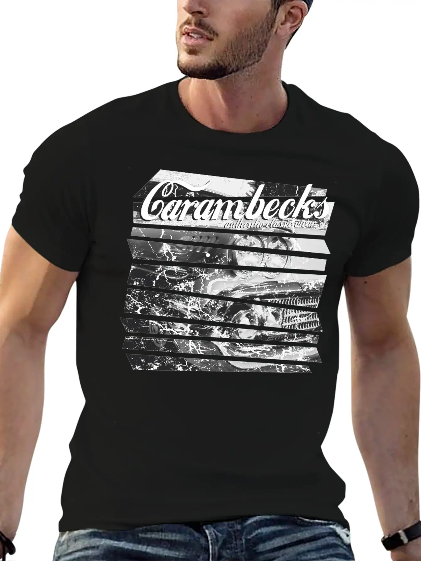 Classic Car Unisex Short Sleeve Soft Cotton T-Shirt – Casual Everyday Wear
