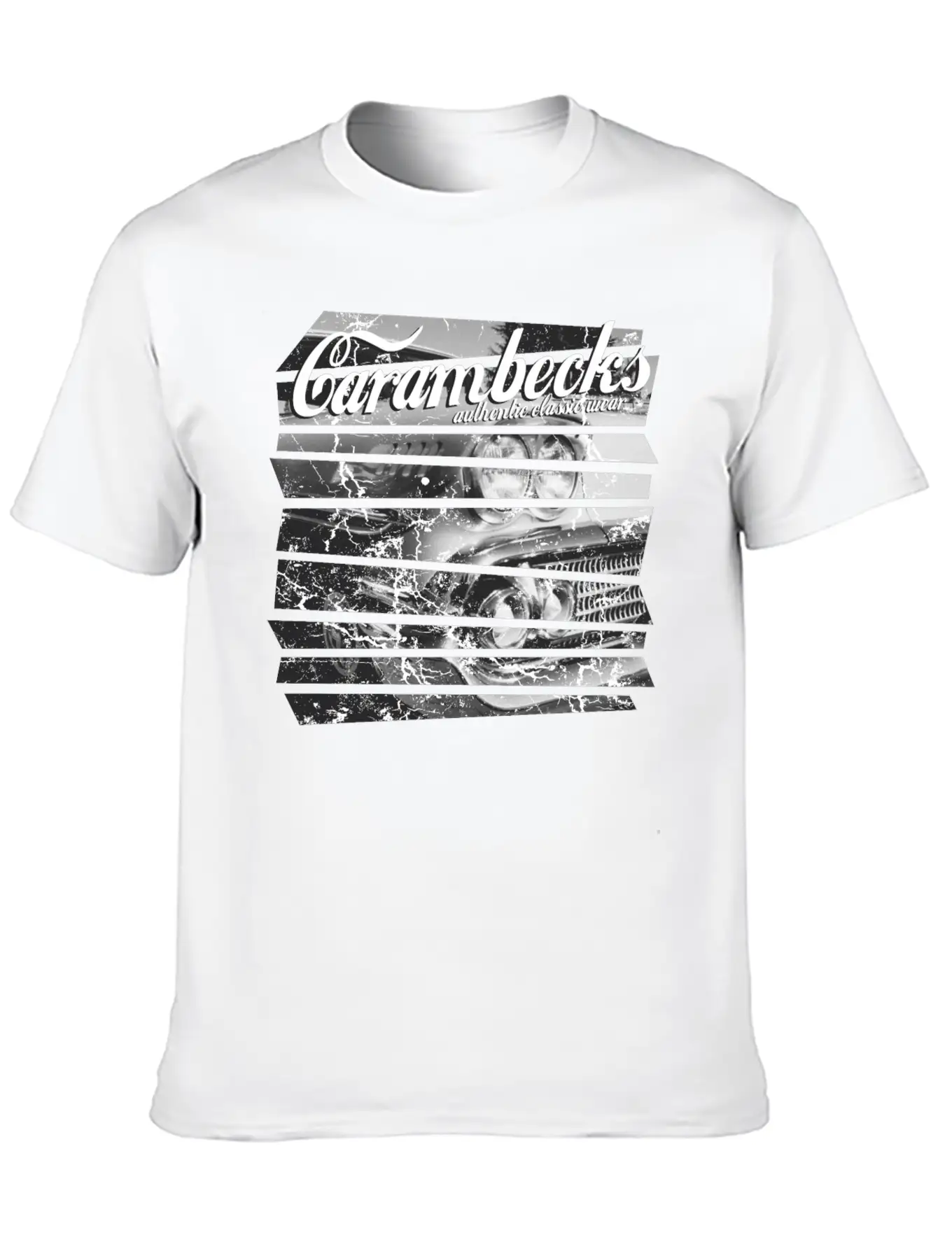 Classic Car Unisex Short Sleeve Soft Cotton T-Shirt – Casual Everyday Wear