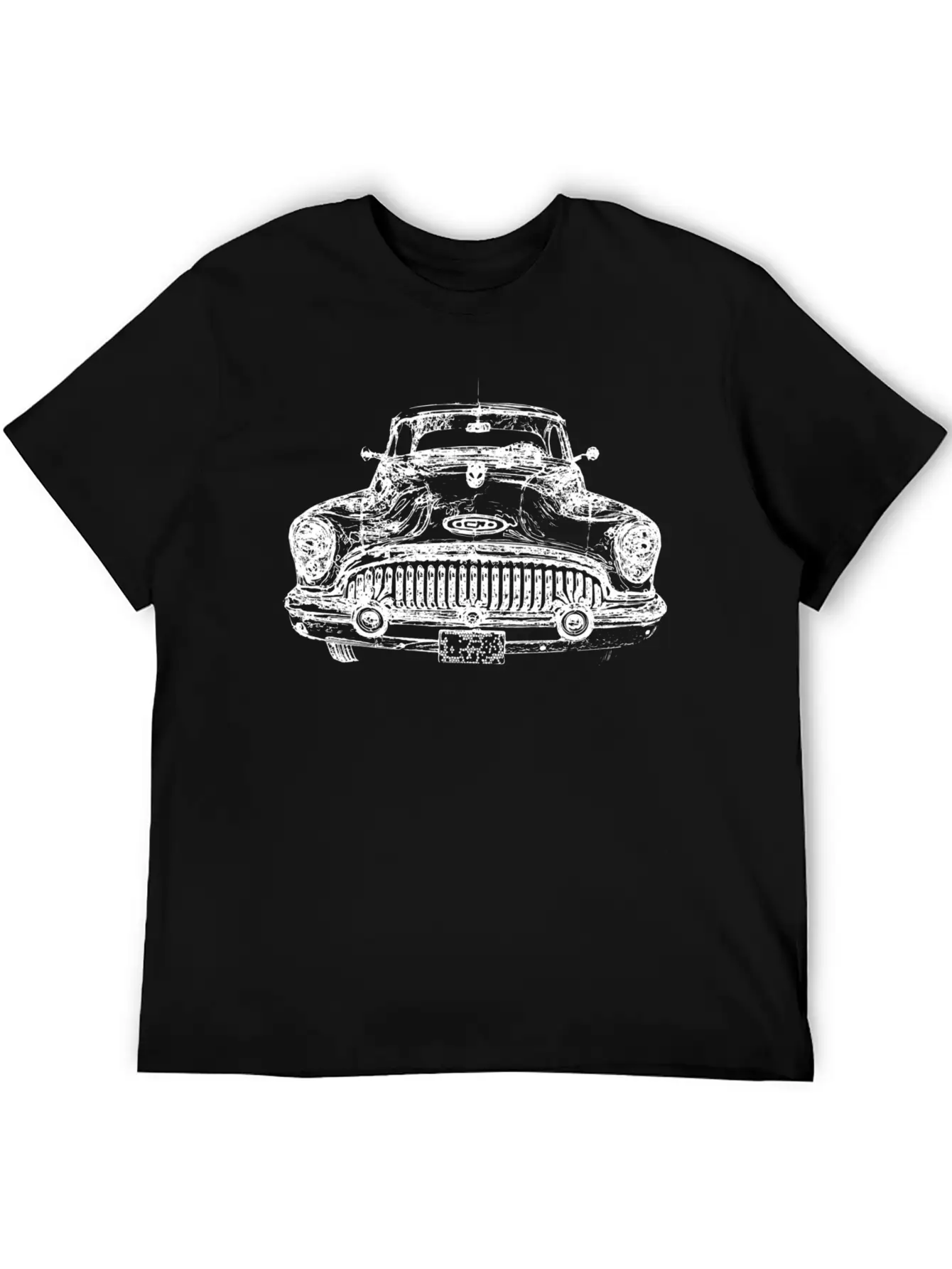 Classic US Car Unisex Casual T-Shirt – Clean Design For Daily Comfort