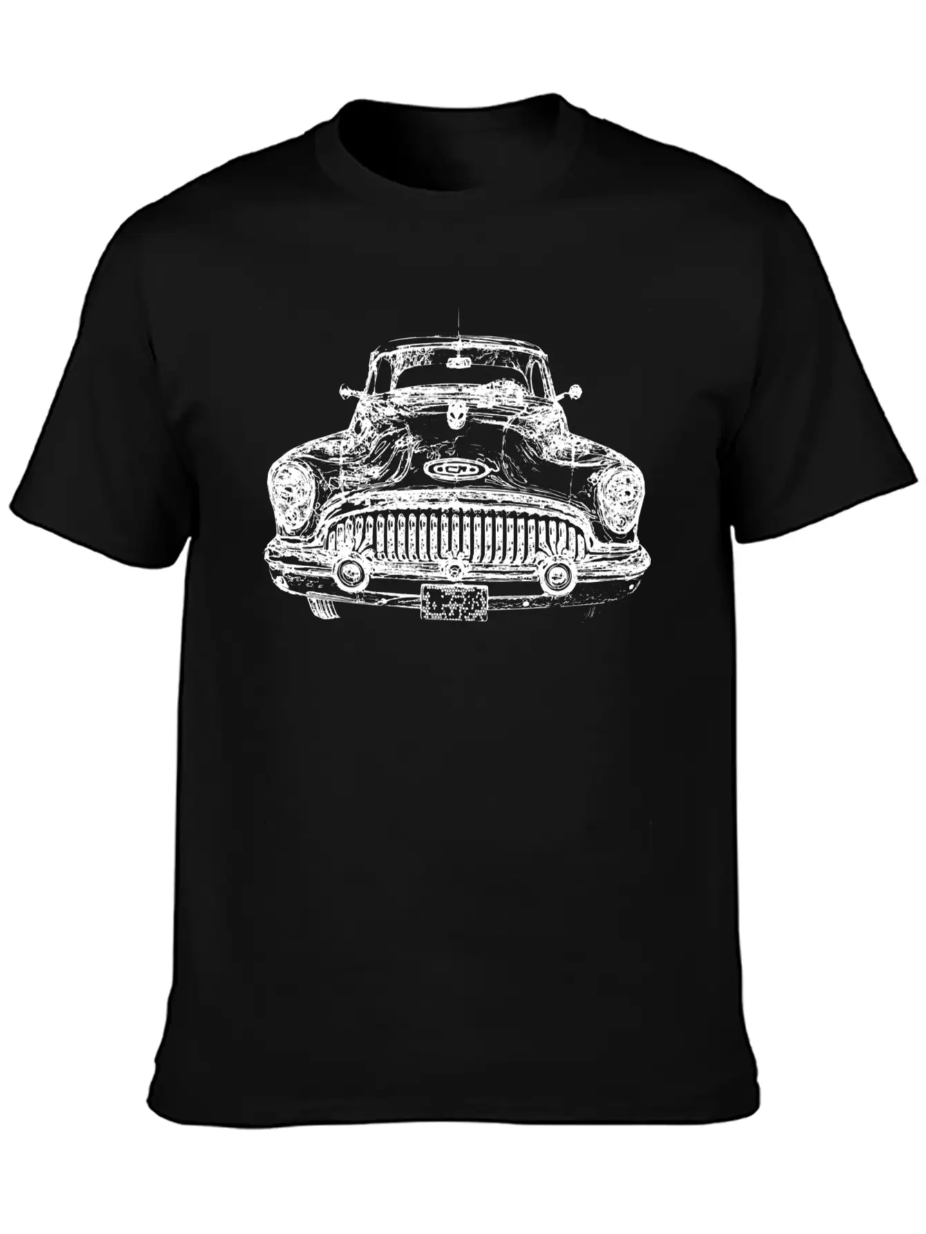 Classic US Car Unisex Casual T-Shirt – Clean Design For Daily Comfort