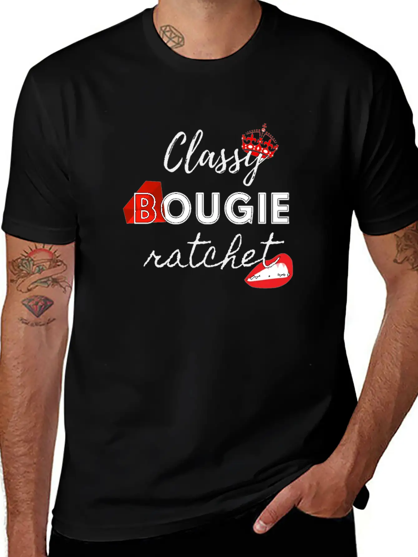 Classy Bougie Ratchet Stylish Everyday T-Shirt – Unisex Basic Cotton Tee