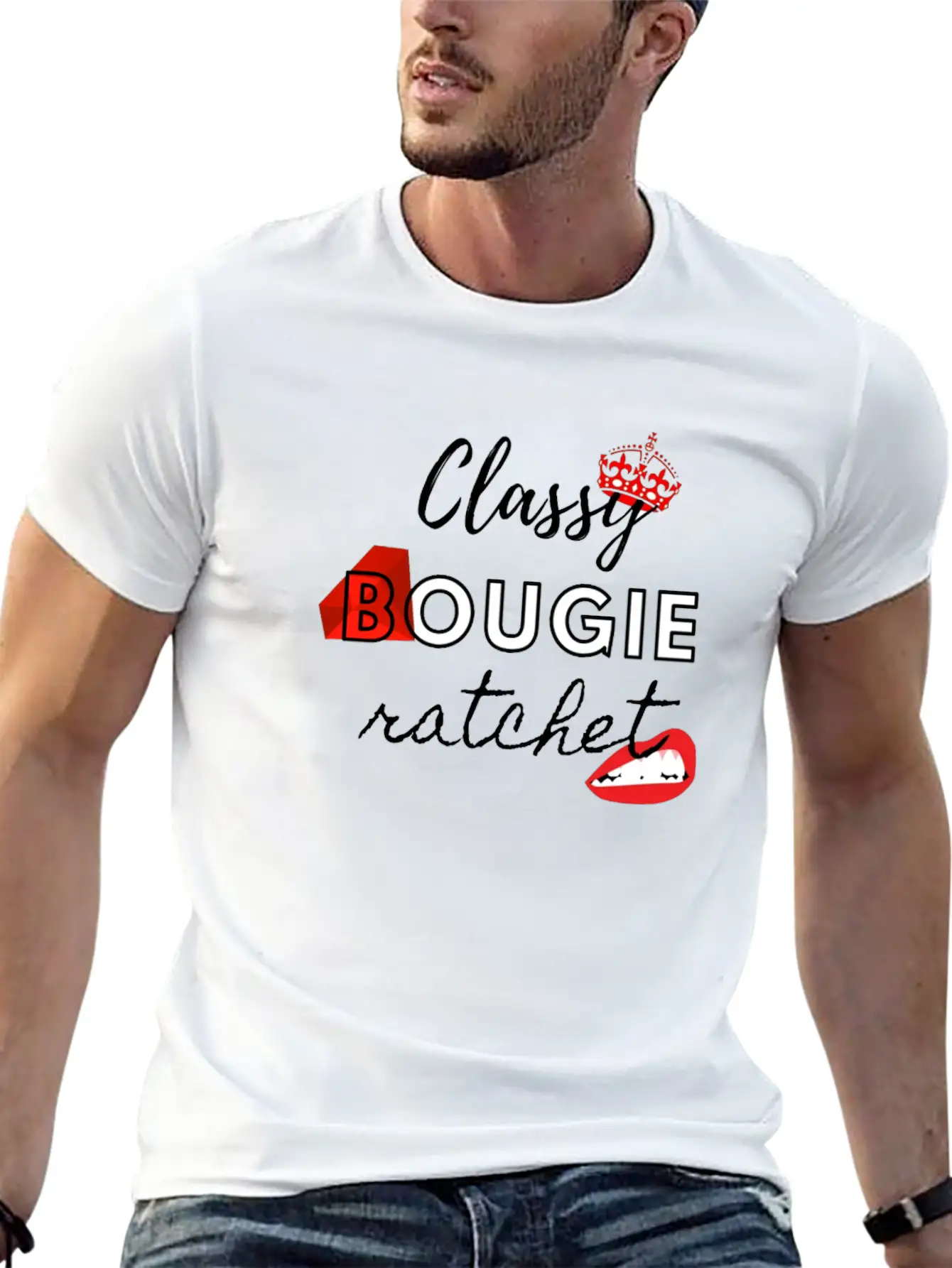 Classy Bougie Ratchet Stylish Everyday T-Shirt – Unisex Basic Cotton Tee