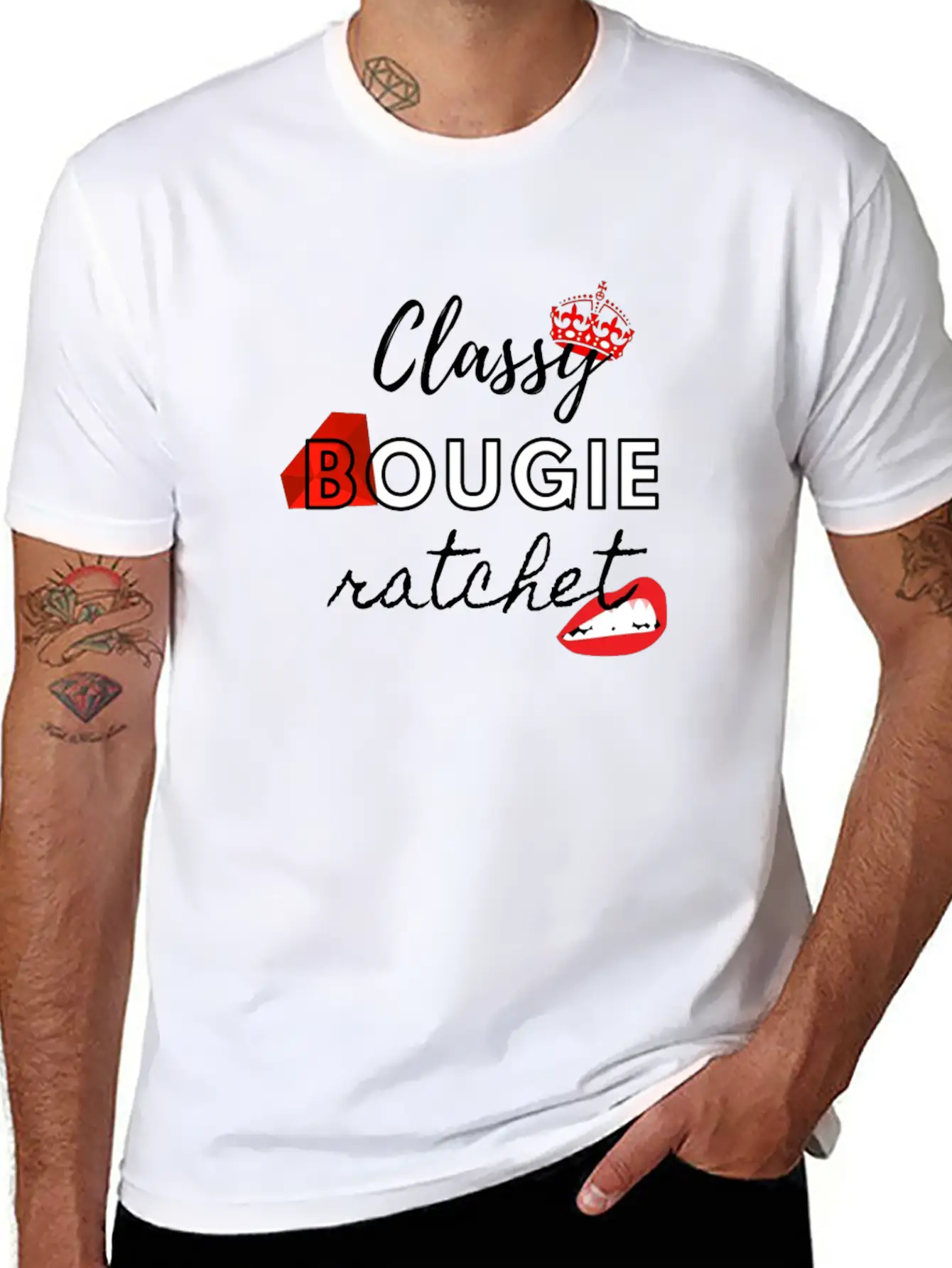 Classy Bougie Ratchet Stylish Everyday T-Shirt – Unisex Basic Cotton Tee