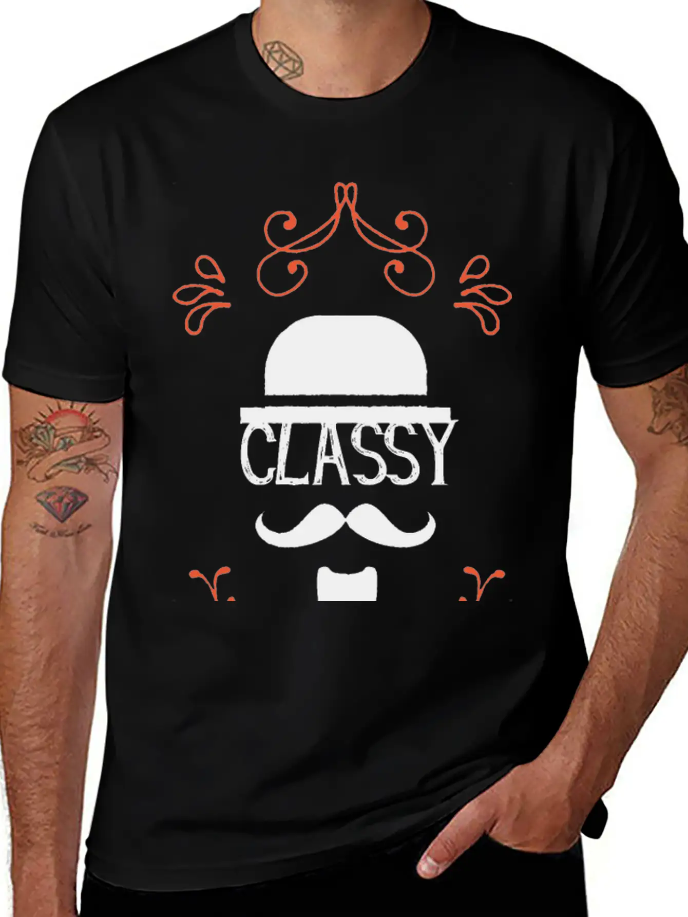 Classy Mustache Timeless Short Sleeve Tee – Comfy And Minimalist Design