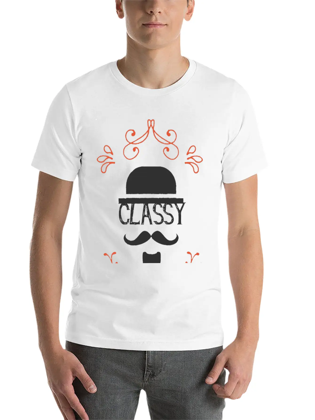 Classy Mustache Timeless Short Sleeve Tee – Comfy And Minimalist Design