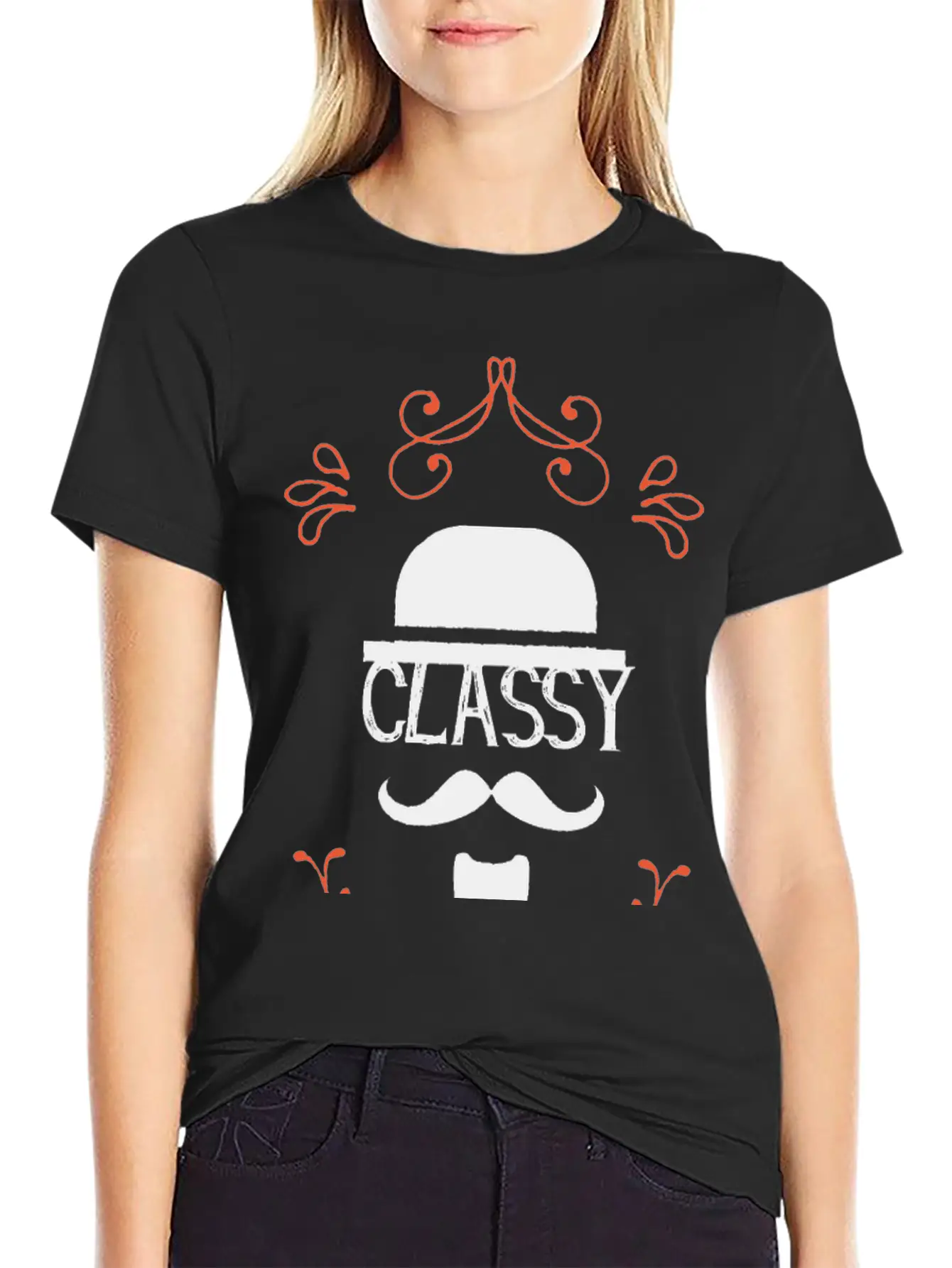 Classy Mustache Timeless Short Sleeve Tee – Comfy And Minimalist Design