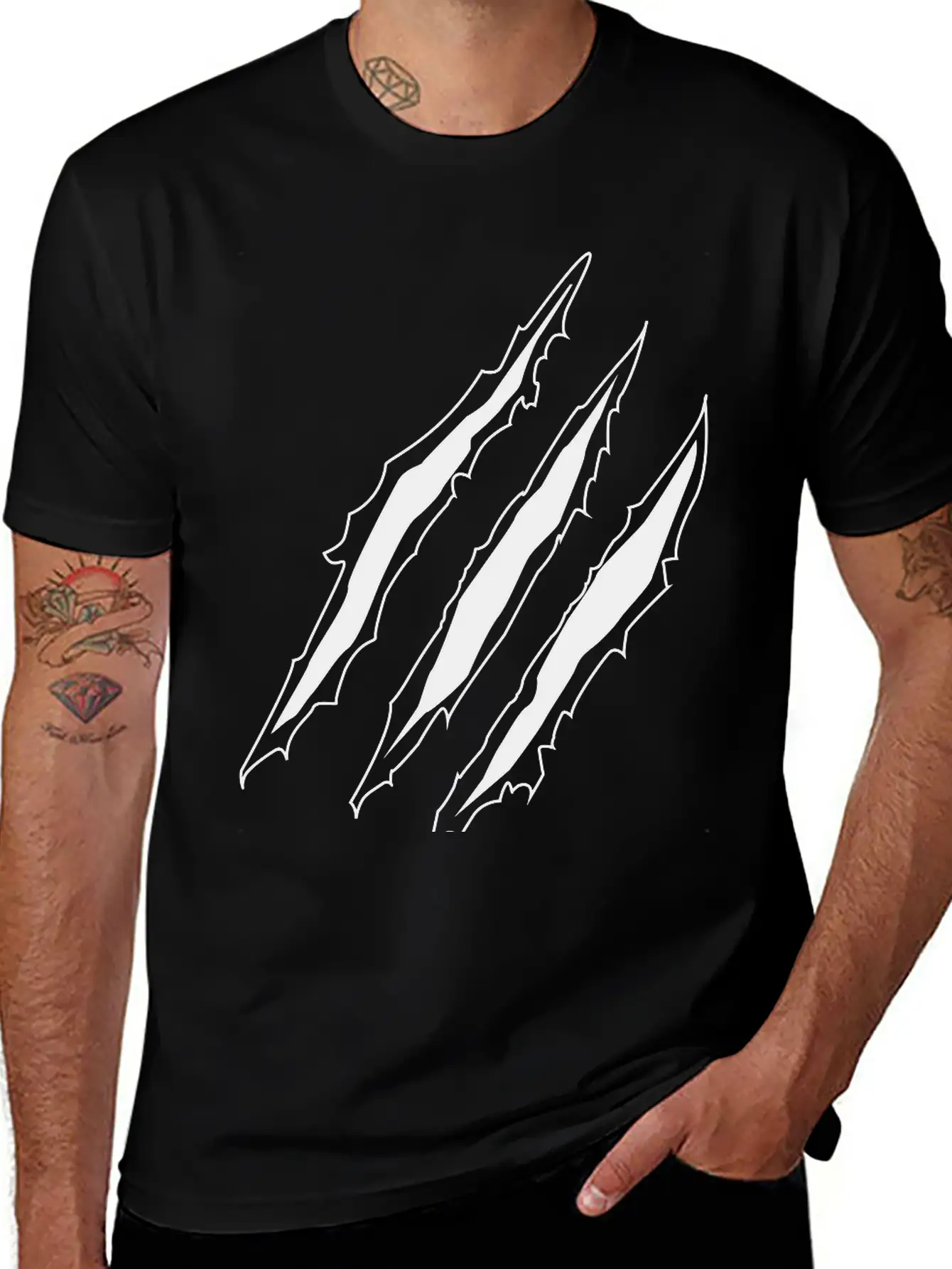 Claw Comfortable Minimalist Graphic Tee – Summer Style Essential