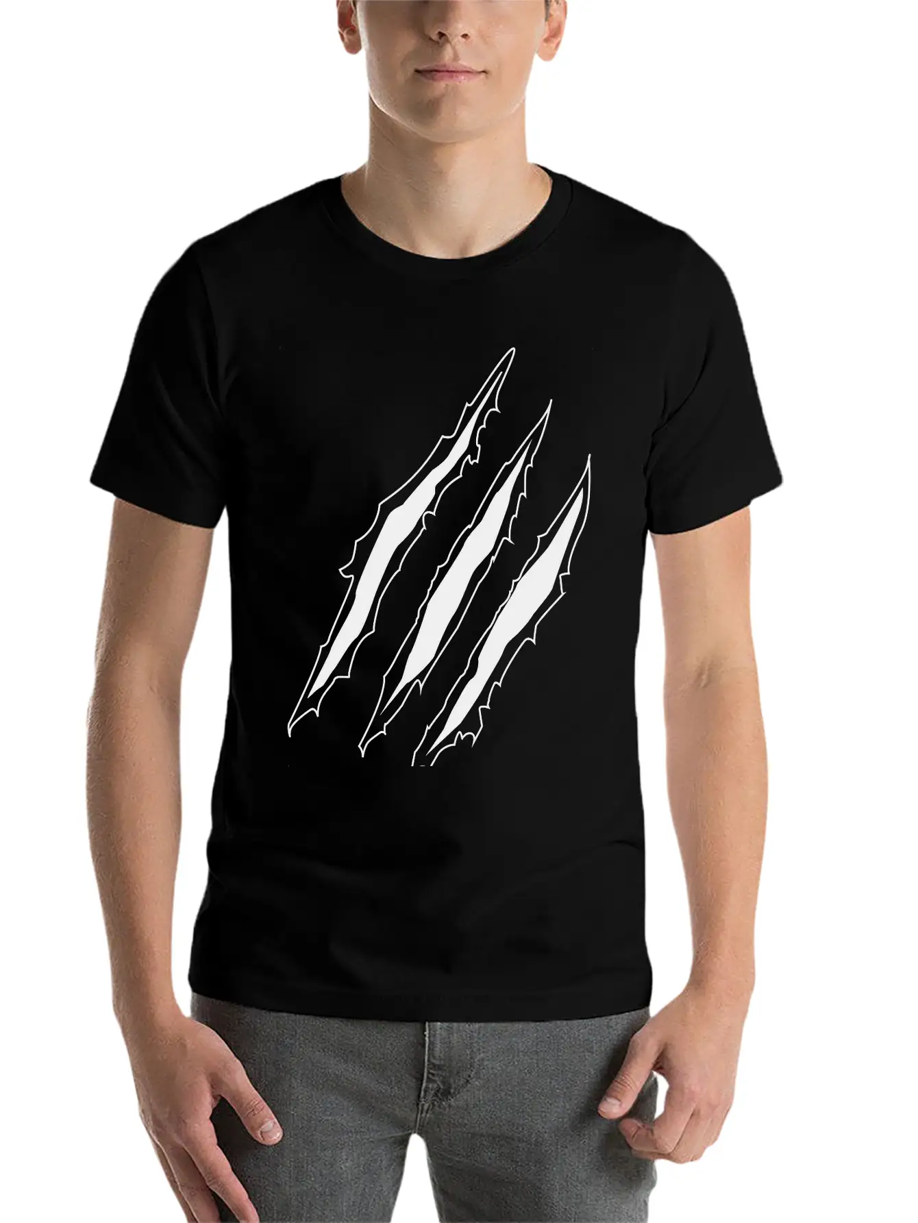 Claw Comfortable Minimalist Graphic Tee – Summer Style Essential