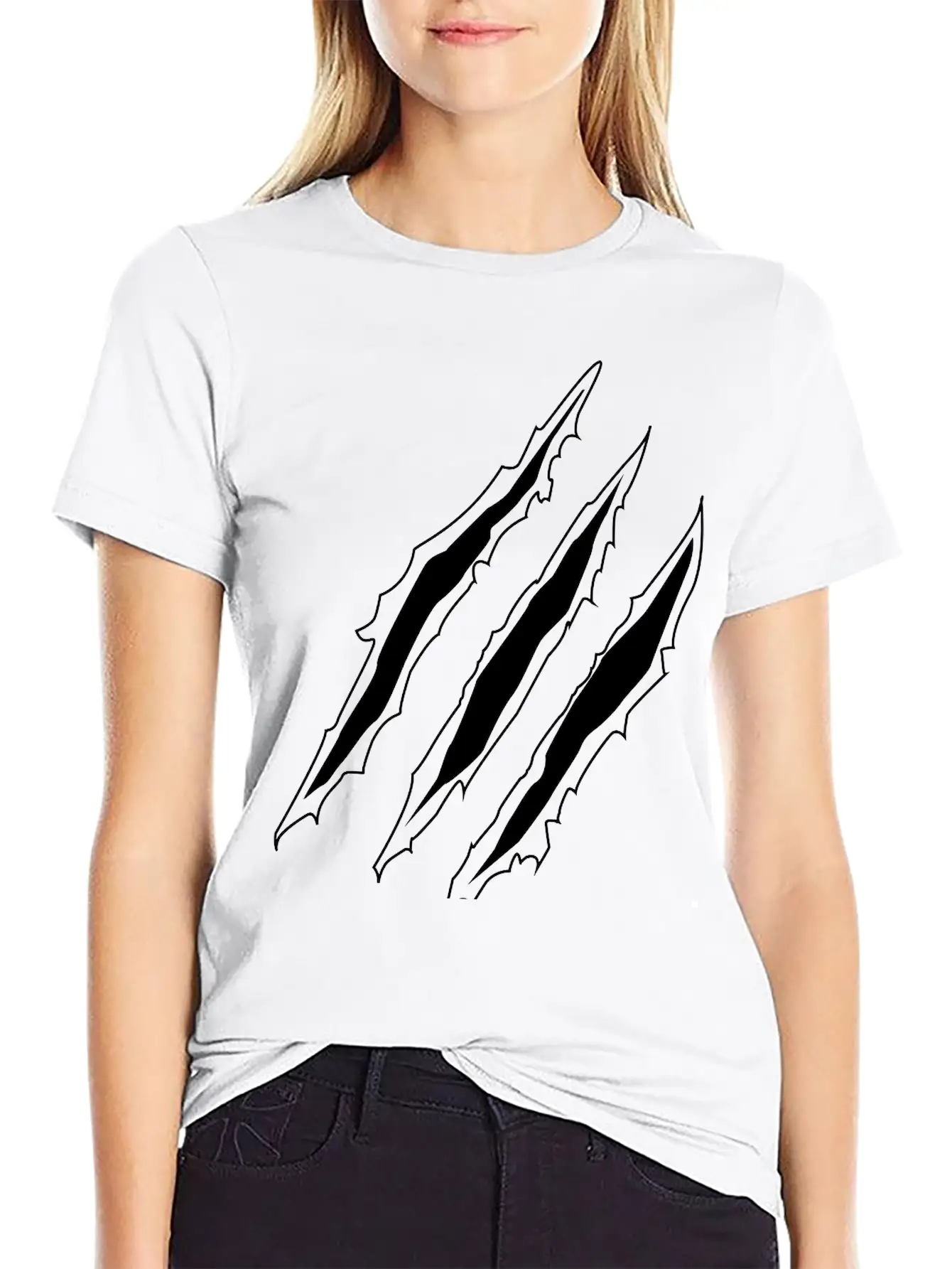 Claw Comfortable Minimalist Graphic Tee – Summer Style Essential