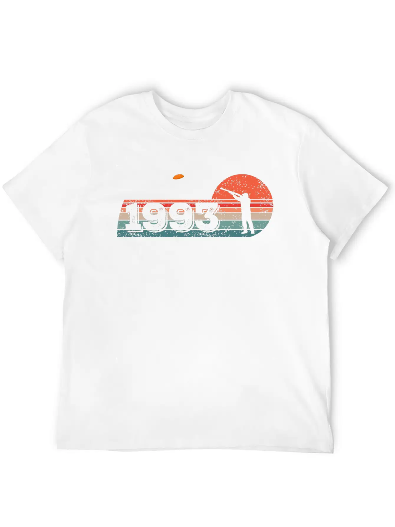 Clay Skeet Pigeon Shooting Vintage 1993 Birthday Essential Unisex Summer Tee – Soft Cotton Casual Fit