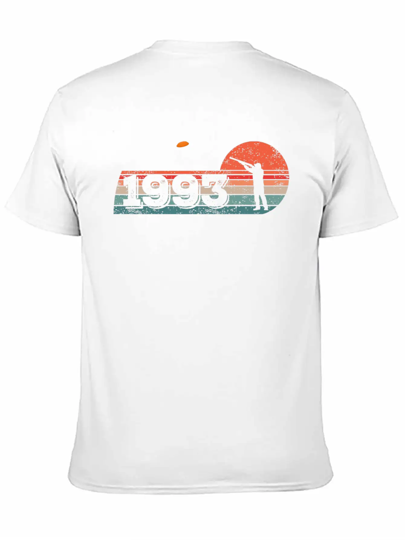 Clay Skeet Pigeon Shooting Vintage 1993 Birthday Essential Unisex Summer Tee – Soft Cotton Casual Fit