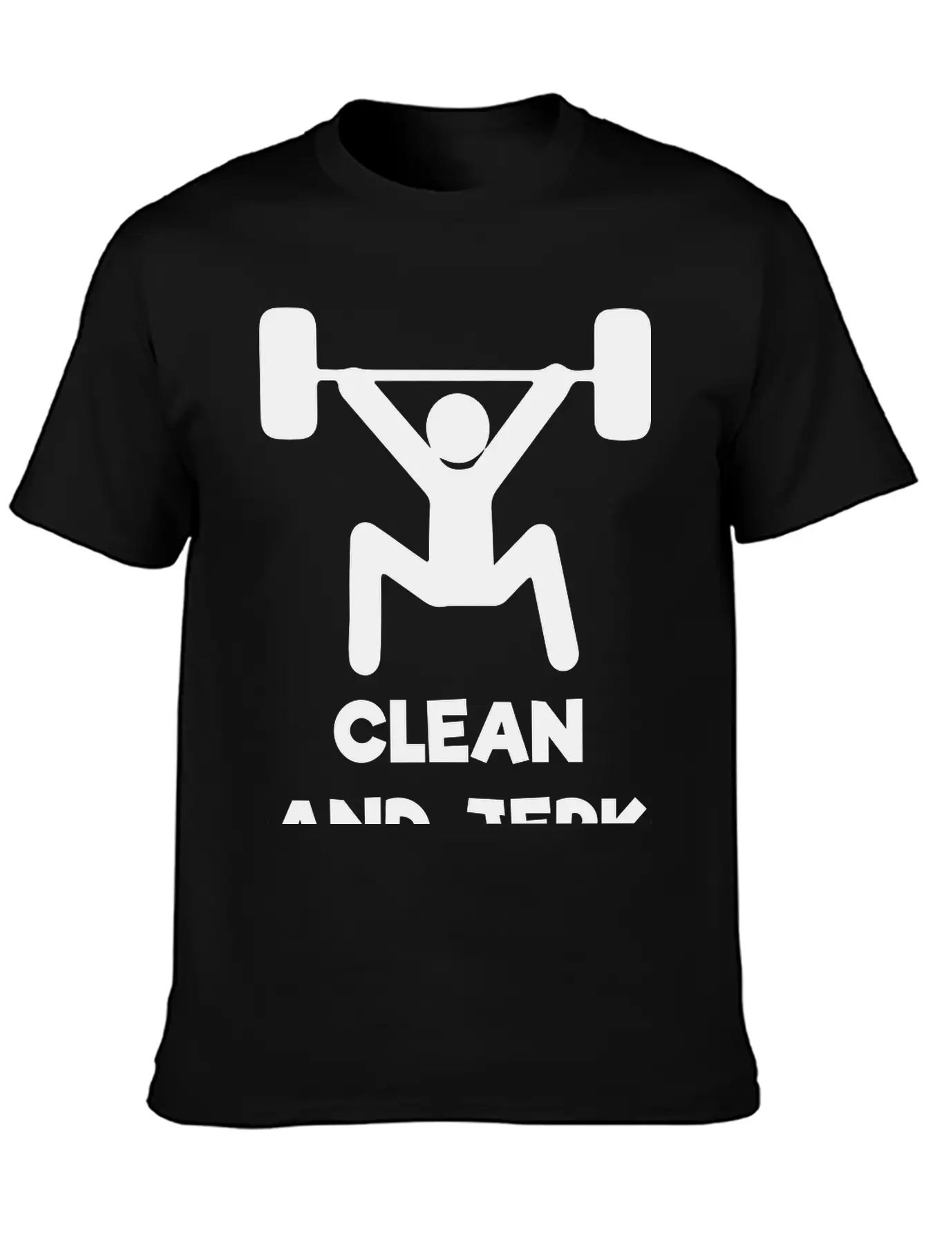 Clean And-Jerk Gym Timeless Short Sleeve Tee – Comfy And Minimalist Design